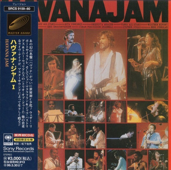 Havana Jam1 Various 2CD set JAPAN MINI LP CD Paper Sleeve w/OBI Weather Report