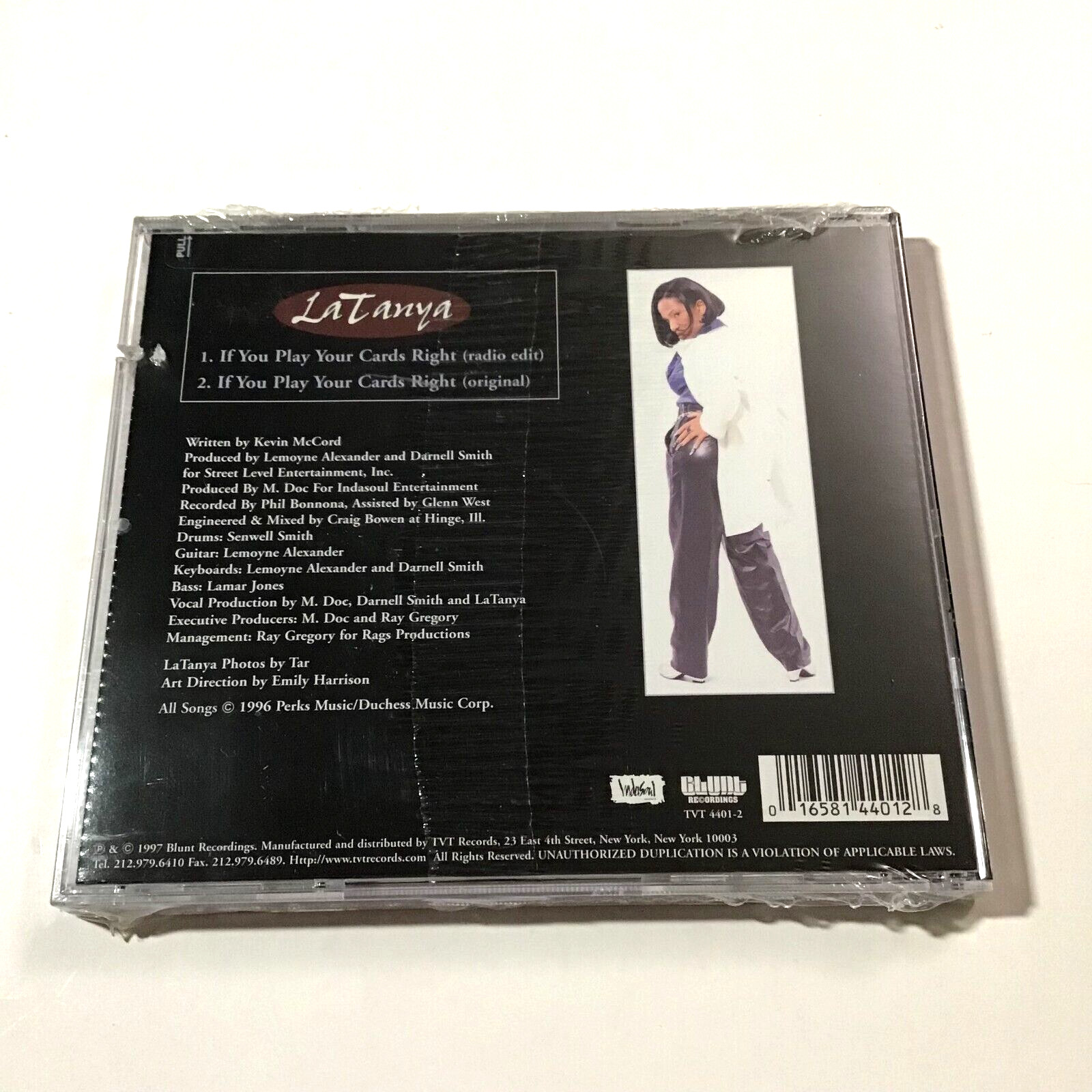 LaTanya – If You Play Your Cards Right (CD Single, 1997) New Sealed Cut-Out R&B