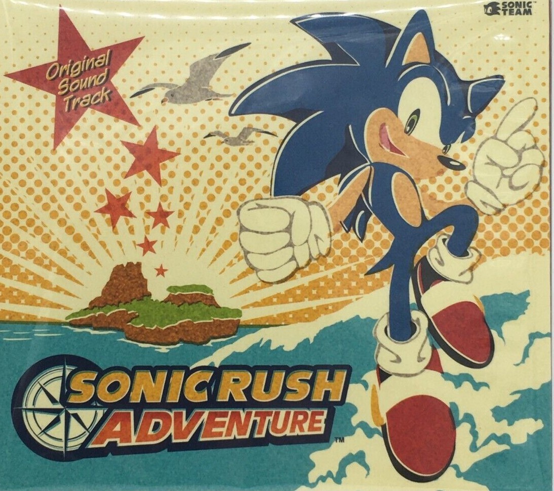 Sonic Rush Adventure Original Soundtrack SonicTeam SEGA Wave Master 2007