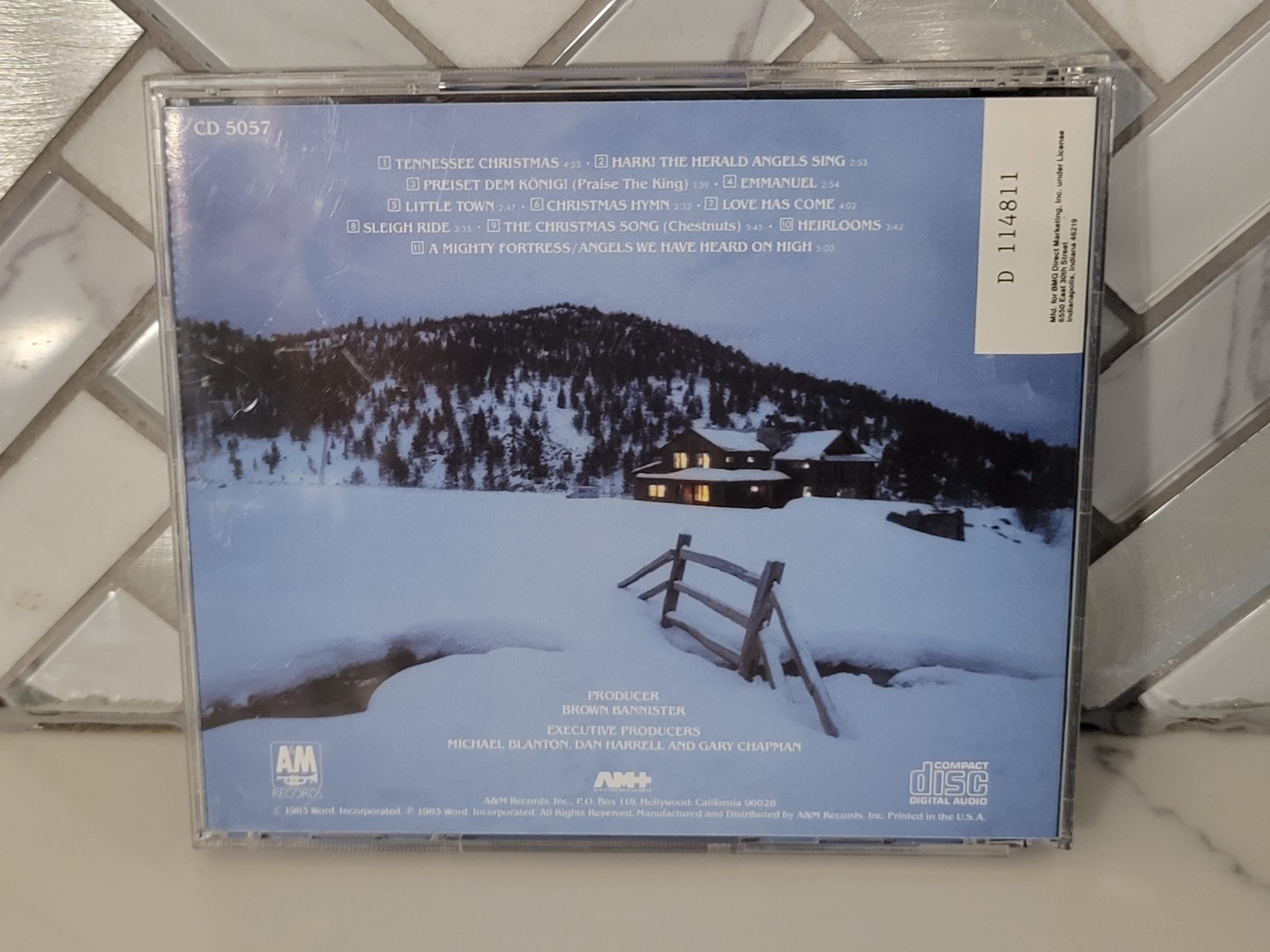 AMY GRANT – A CHRISTMAS ALBUM (1983, CD5057,A&M) D114811