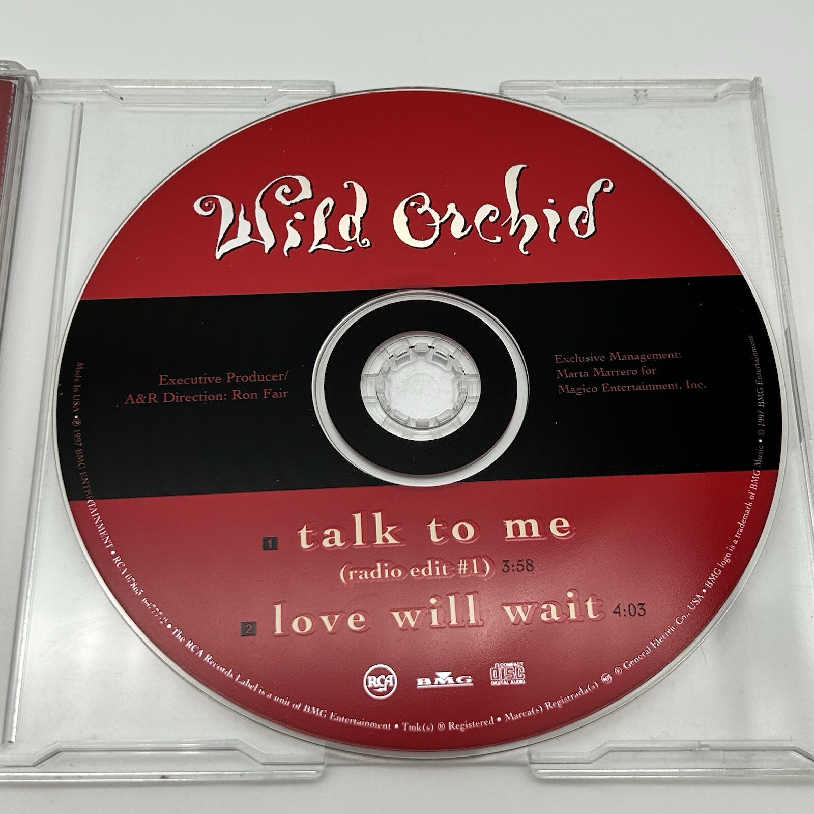 LOT OF 2 WILD ORCHID CDs: At Night I Pray + Talk To Me (CD x2, Maxi-Single, RCA)