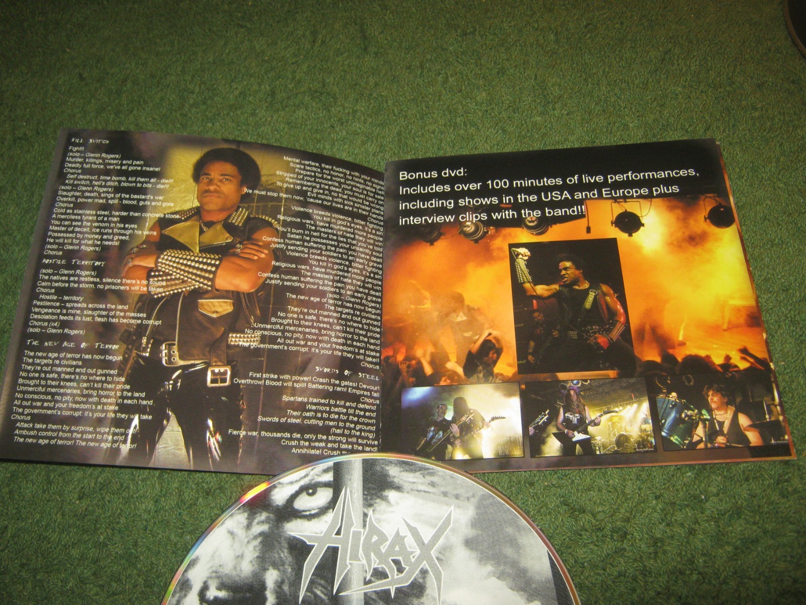 Hirax – The New Age Of Terror (cd / dvd set)