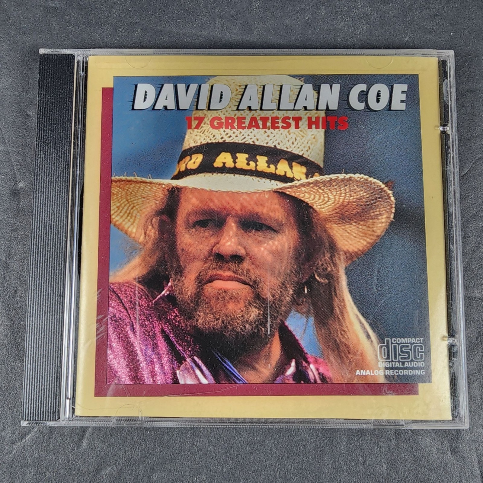 David Allan Coe 17 Greatest Hits CD Sealed Sony Music