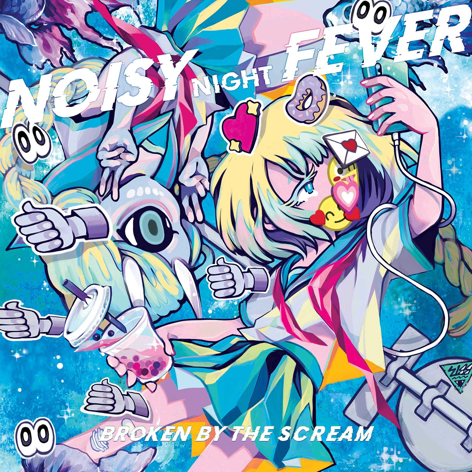 Broken By The Scream Noisy Night Fever From Japan CD 12tracks