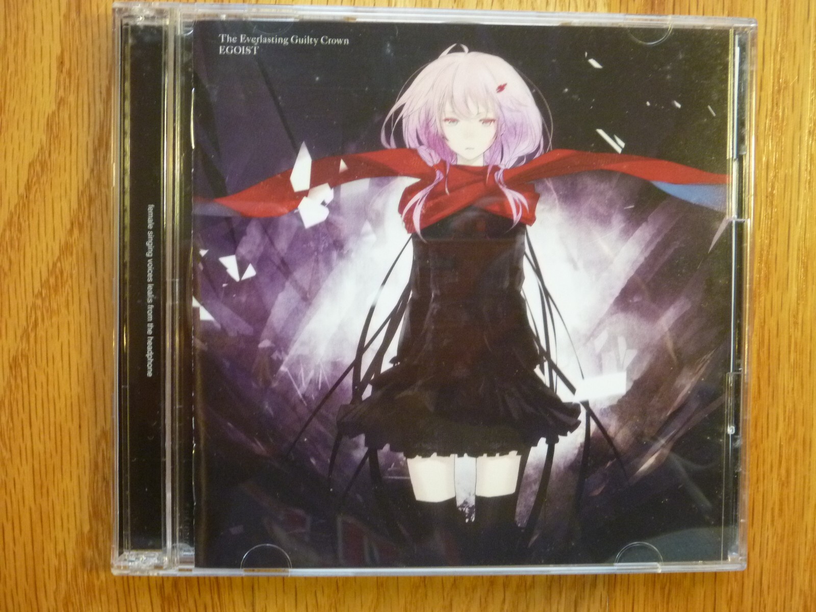 Egoist the Everlasting Guilty Crown CD 7T + DVD 4T R2 OBI Aniplex SVWC-7832-3