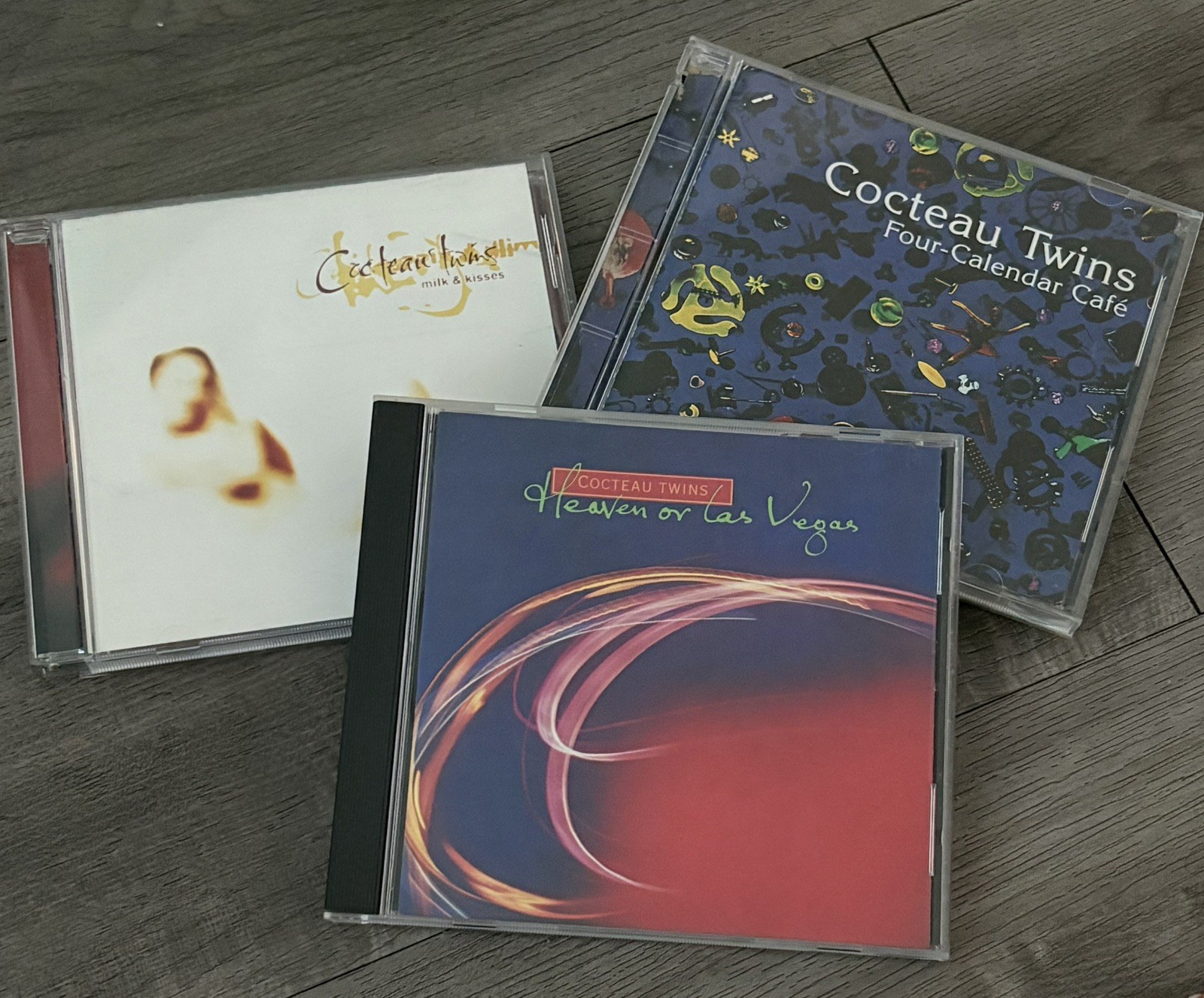 Cocteau Twins— Lot of 3 CD’s, Milk & Kisses, Heaven Or Las Vegas and 4 Calendar