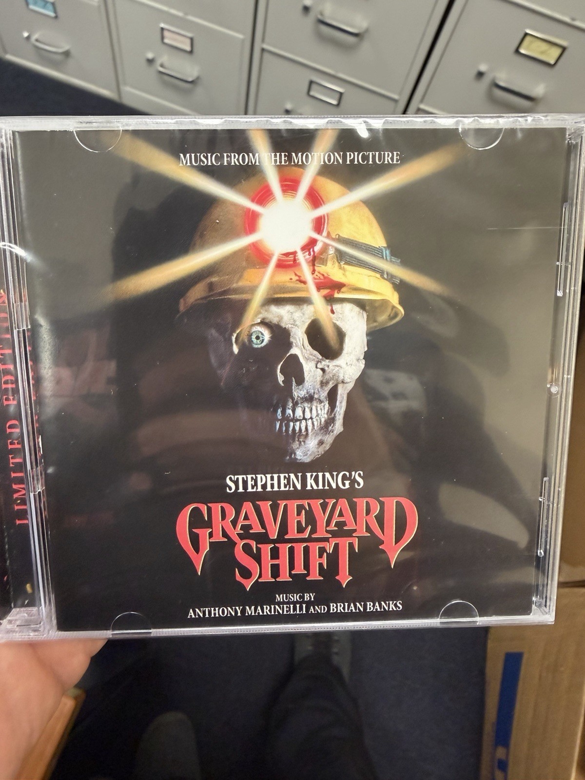 Stephen King GRAVEYARD SHIFT Soundtrack Score CD La-La Land Records Rare SEALED