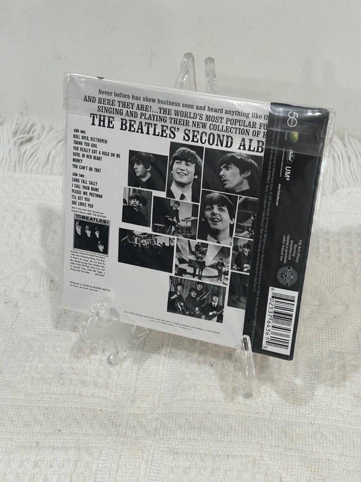 THE BEATLES Second Album Mini-LP-Style CD w/OBI HTF 2014 Capitol Reissue