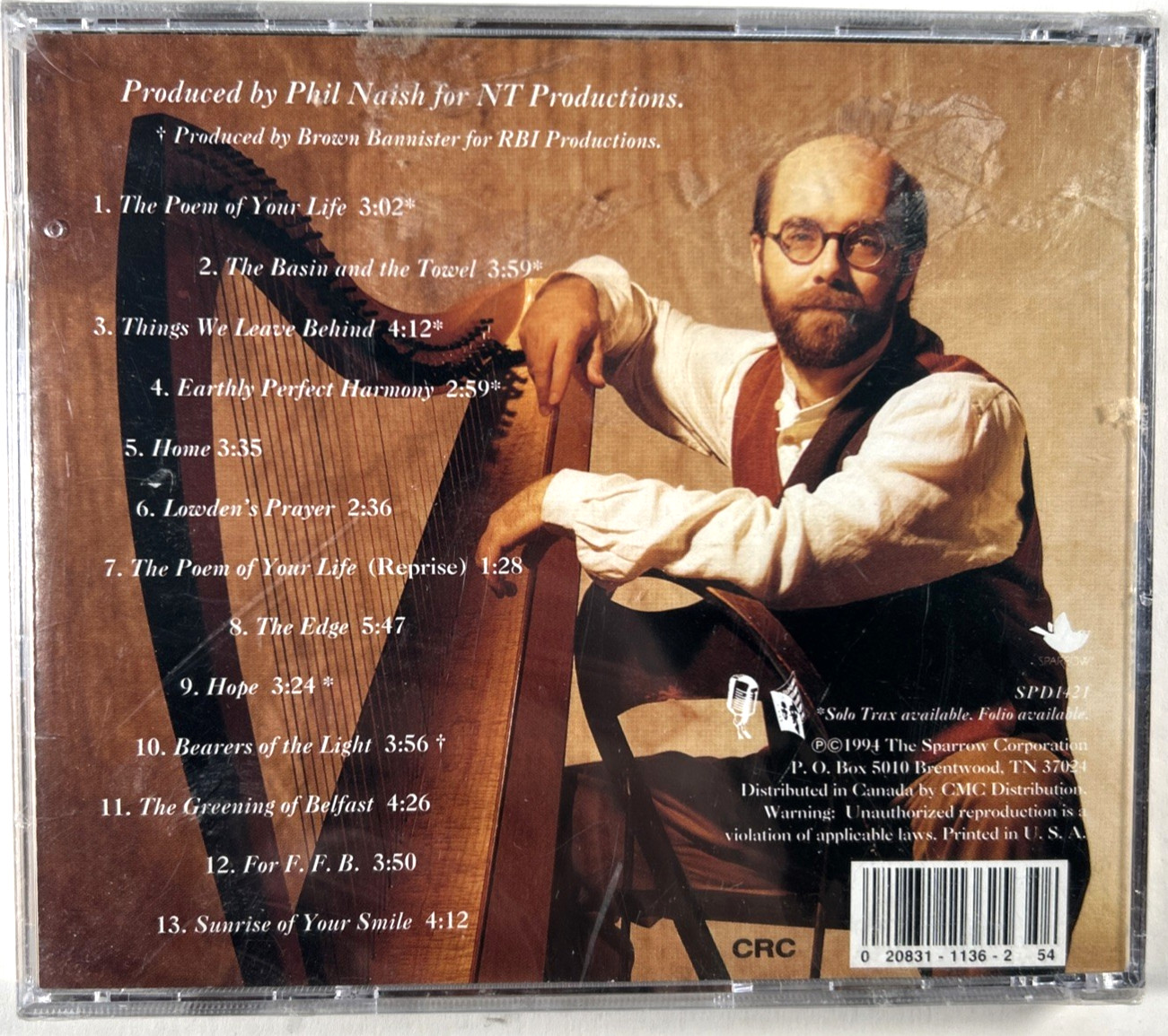 Michael Card Poiema CD Sparrow Records Please READ