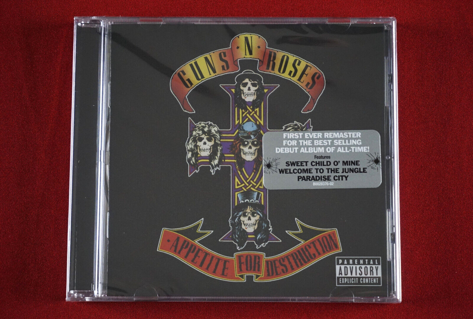 Guns N’ Roses Appetite for Destruction CD Explicit Album New Sealed