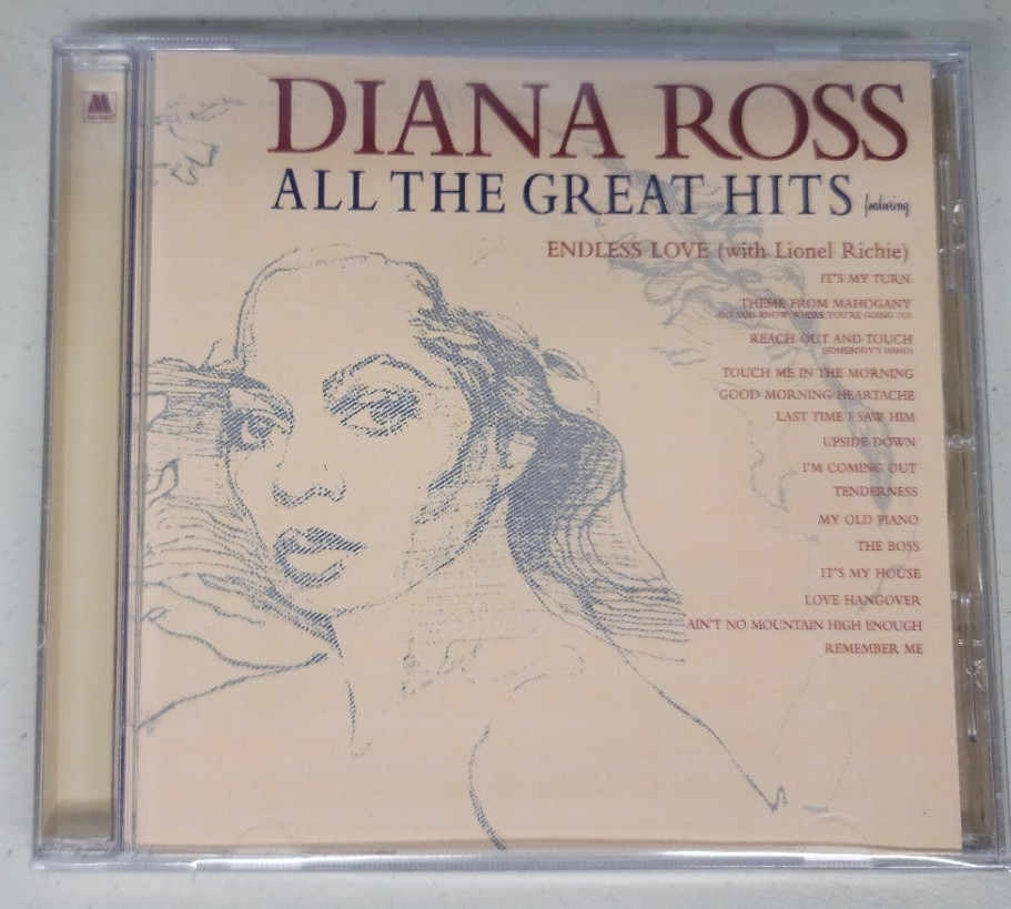 Diana Ross – All the Great Hits (CD) Remastered NEW