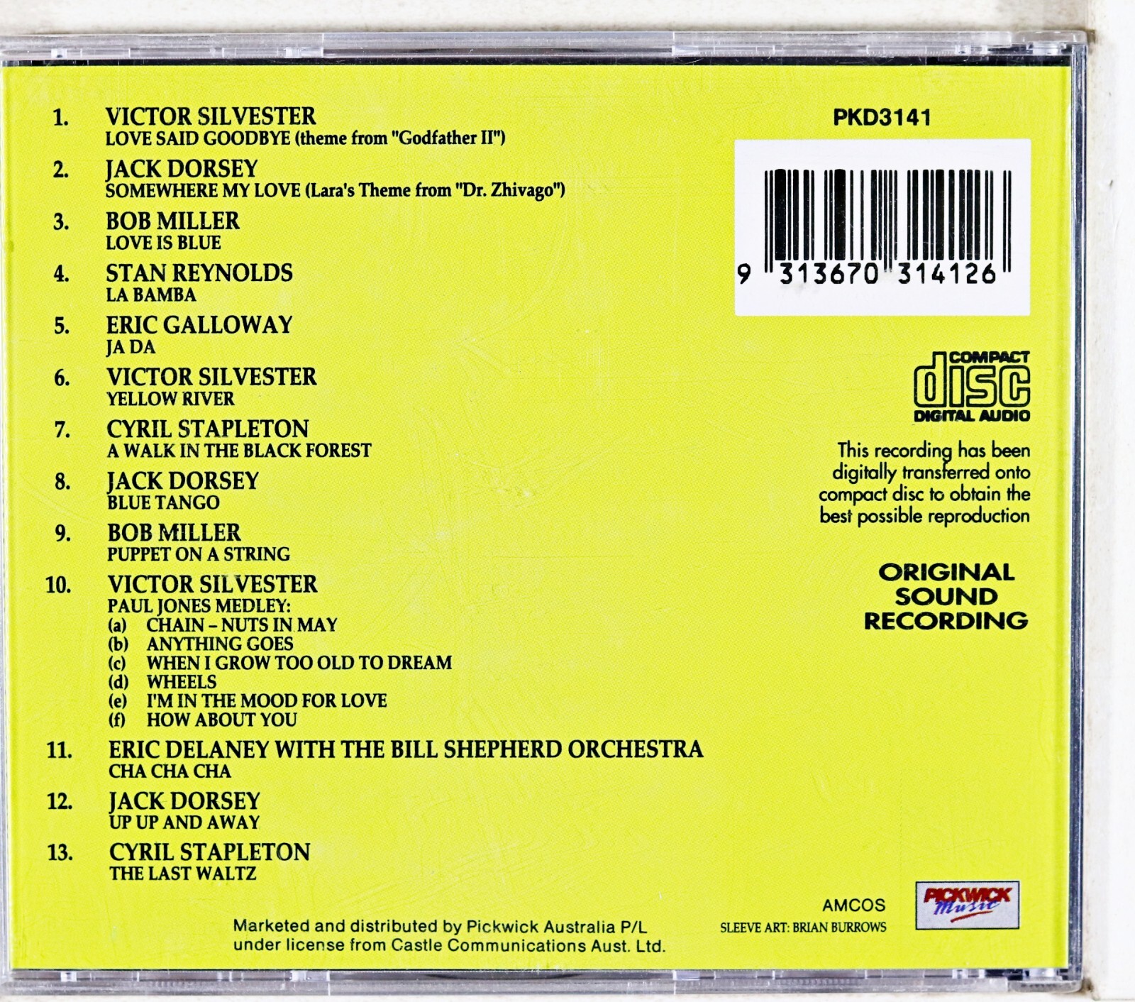 STRICT TEMPO [Dancing] Various Artists… (CD)
