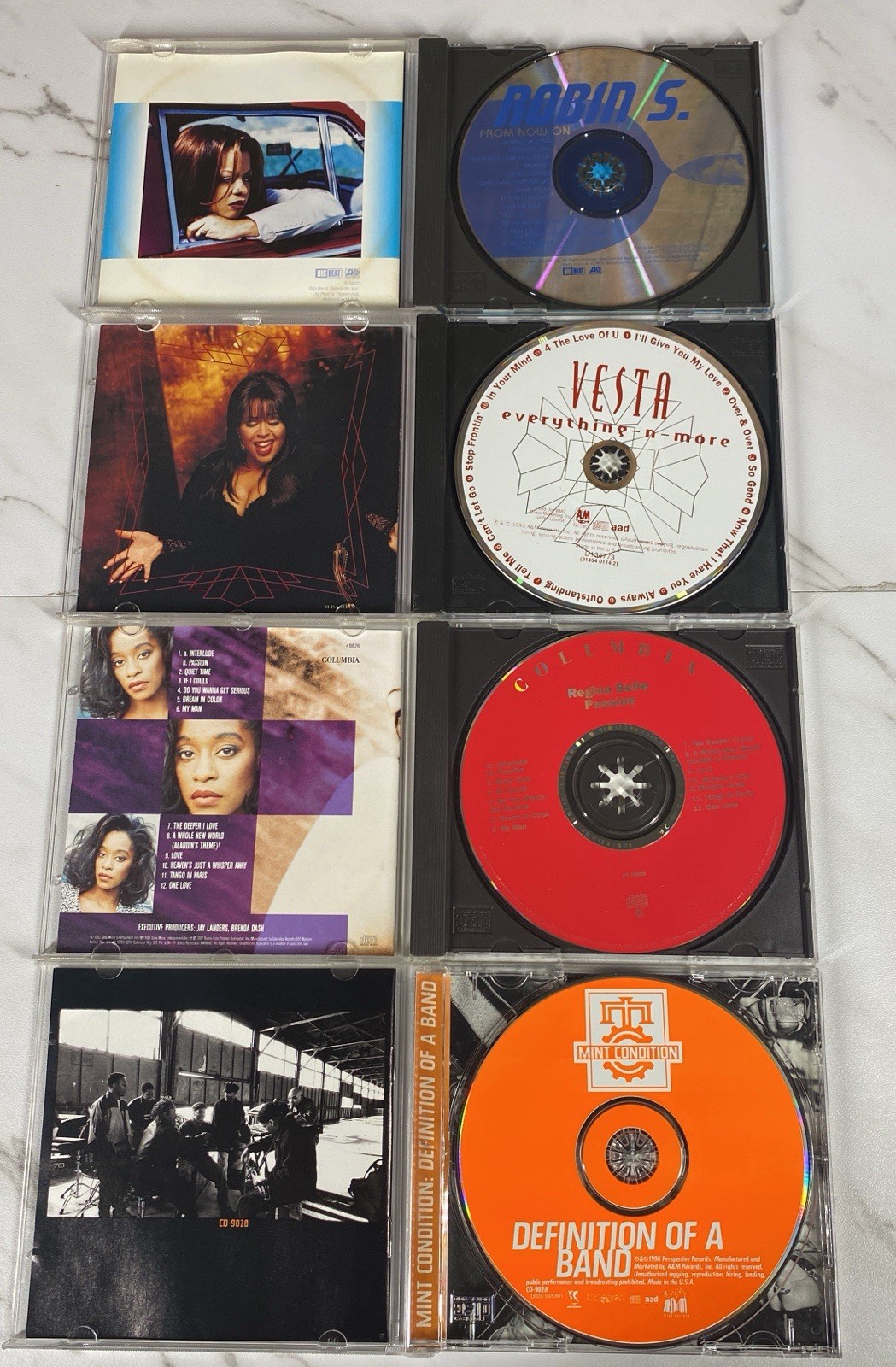Soul R&B Funk CD Lot of 24 – R. Kelly, Tamia, Keith Sweat ….. all pictured