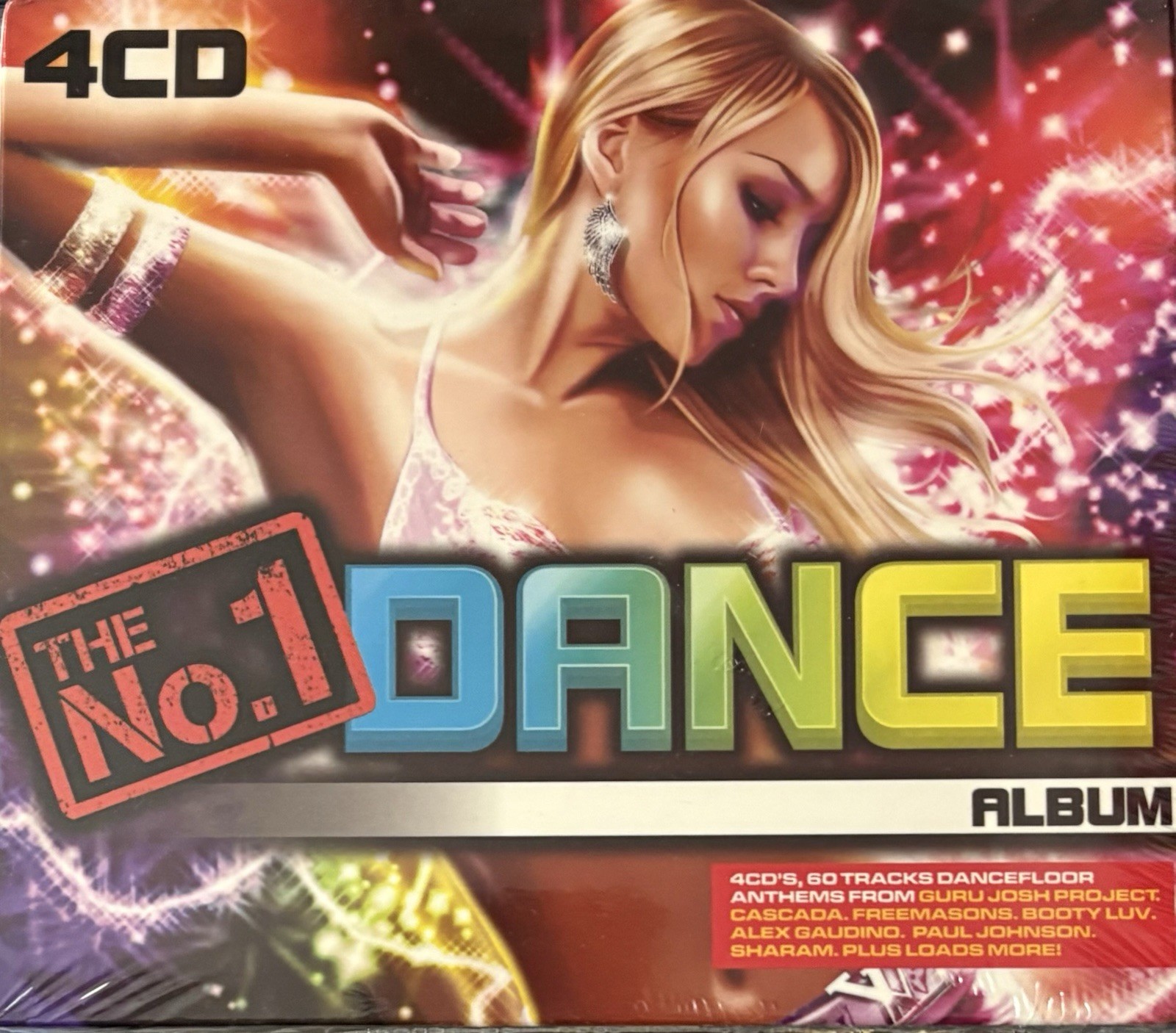 VARIOUS ARTISTS “THE NO1 DANCE ALBUM” BRAND NEW ORIGINAL 2009 UK4CD ALBUM IMPORT
