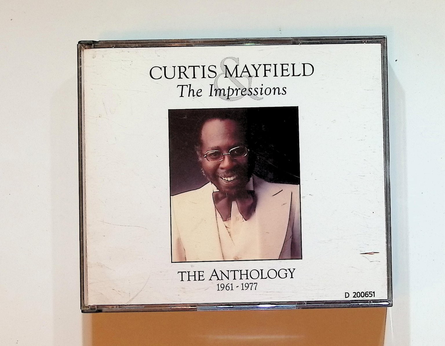Curtis Mayfield & The Impressions – The Anthology 1992 CD Soul Funk R&B MCA