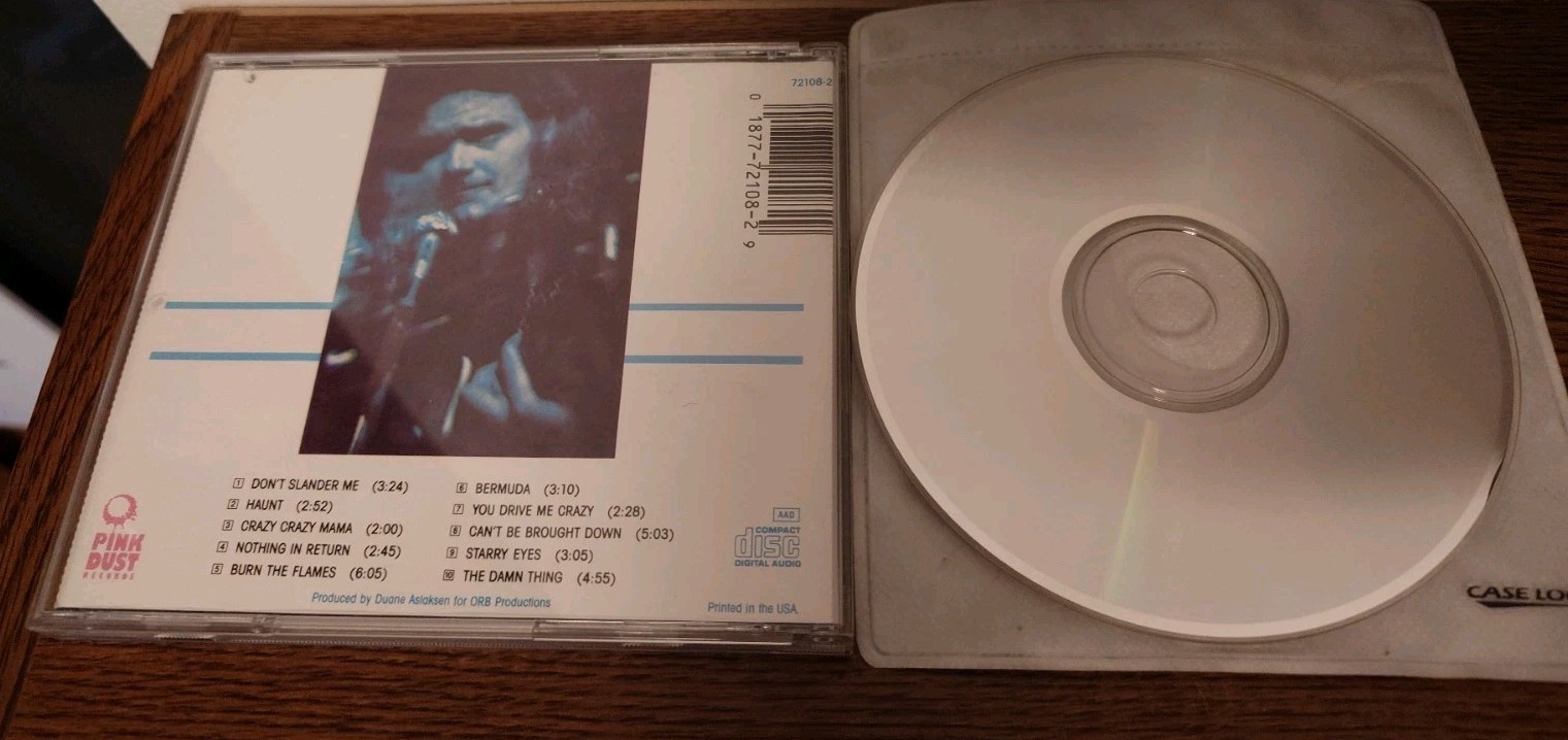 Roky Erickson – Don’t Slander Me CD 1986 Pink Dust Records 13th Floor Elevators