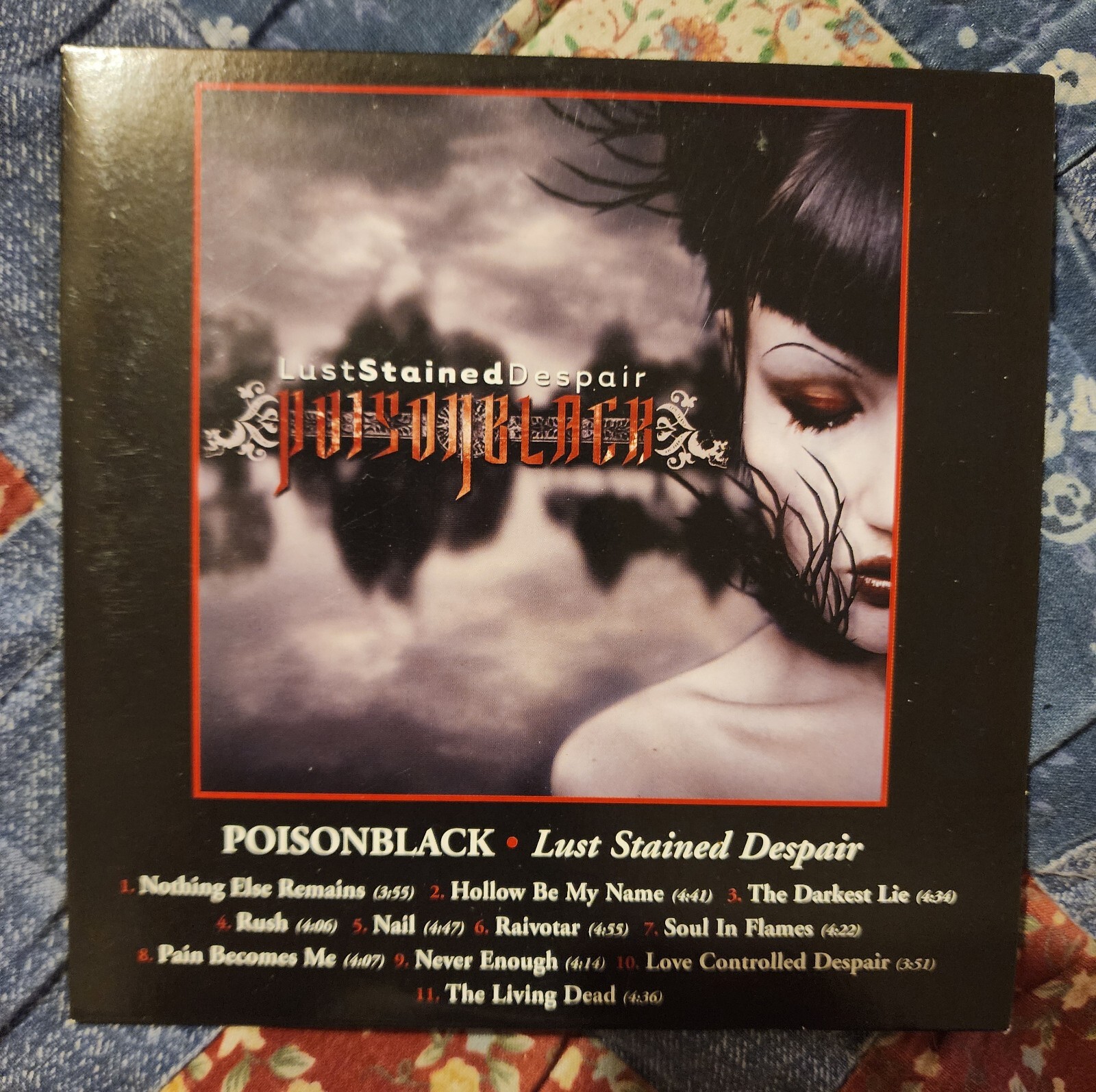 Poisonblack Lust Stained Despair Promo Cd