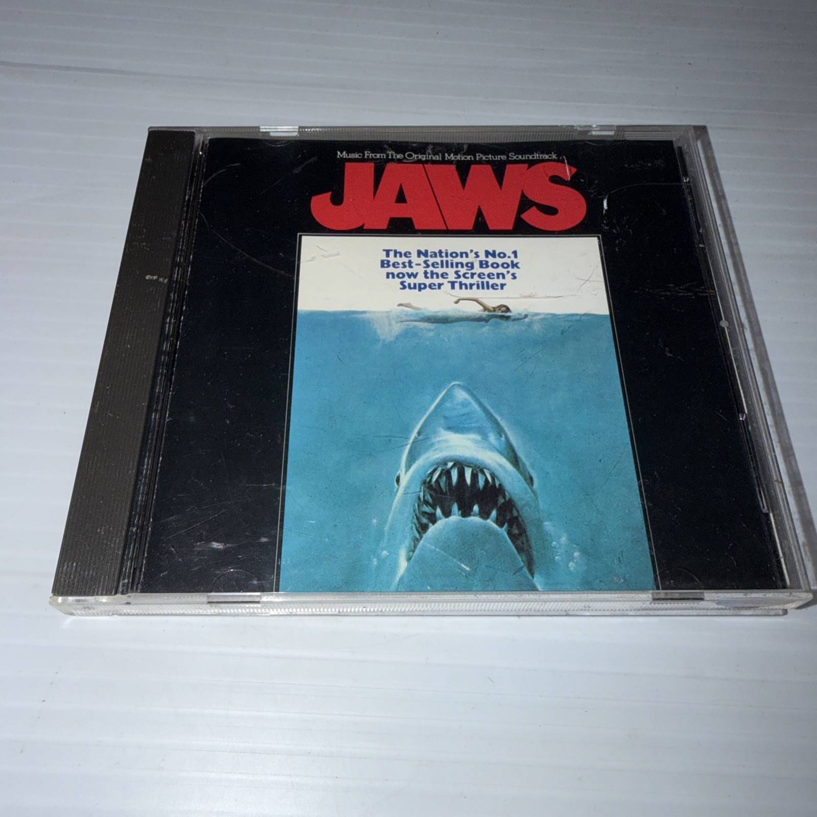 Jaws Original Motion Picture Soundtrack OST CD John Williams MCA MCAD-1660