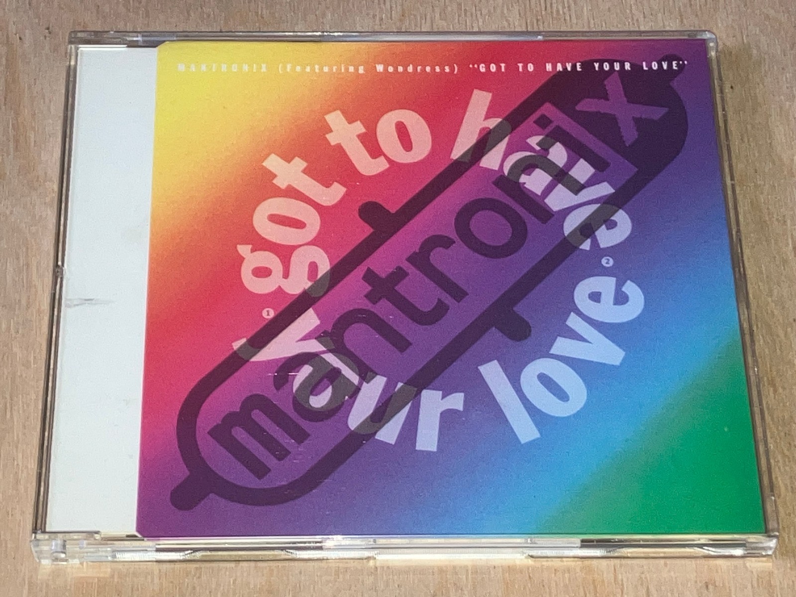 Mantronix Featuring Wondress – Got To Have Your Love 3-track CD single (1989)