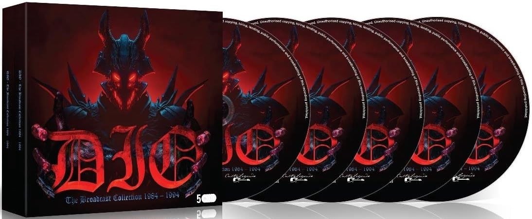 Dio – The Broadcast Collection 1984 – 1994 5 CD Box Set – Compilation Album