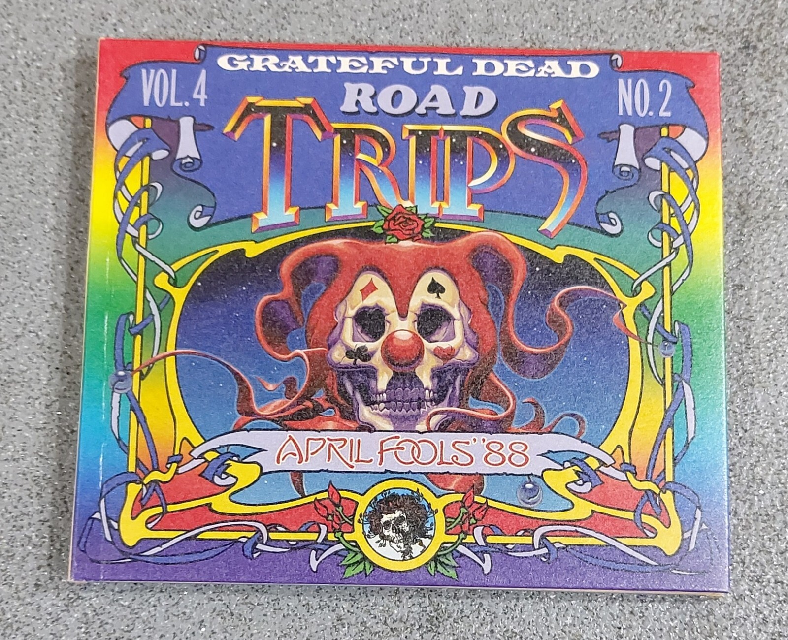 Grateful Dead Road Trips Vol 4 No 2 April Fools ’88 NJ 3/31/88, 4/1/88 3CD (CS1)