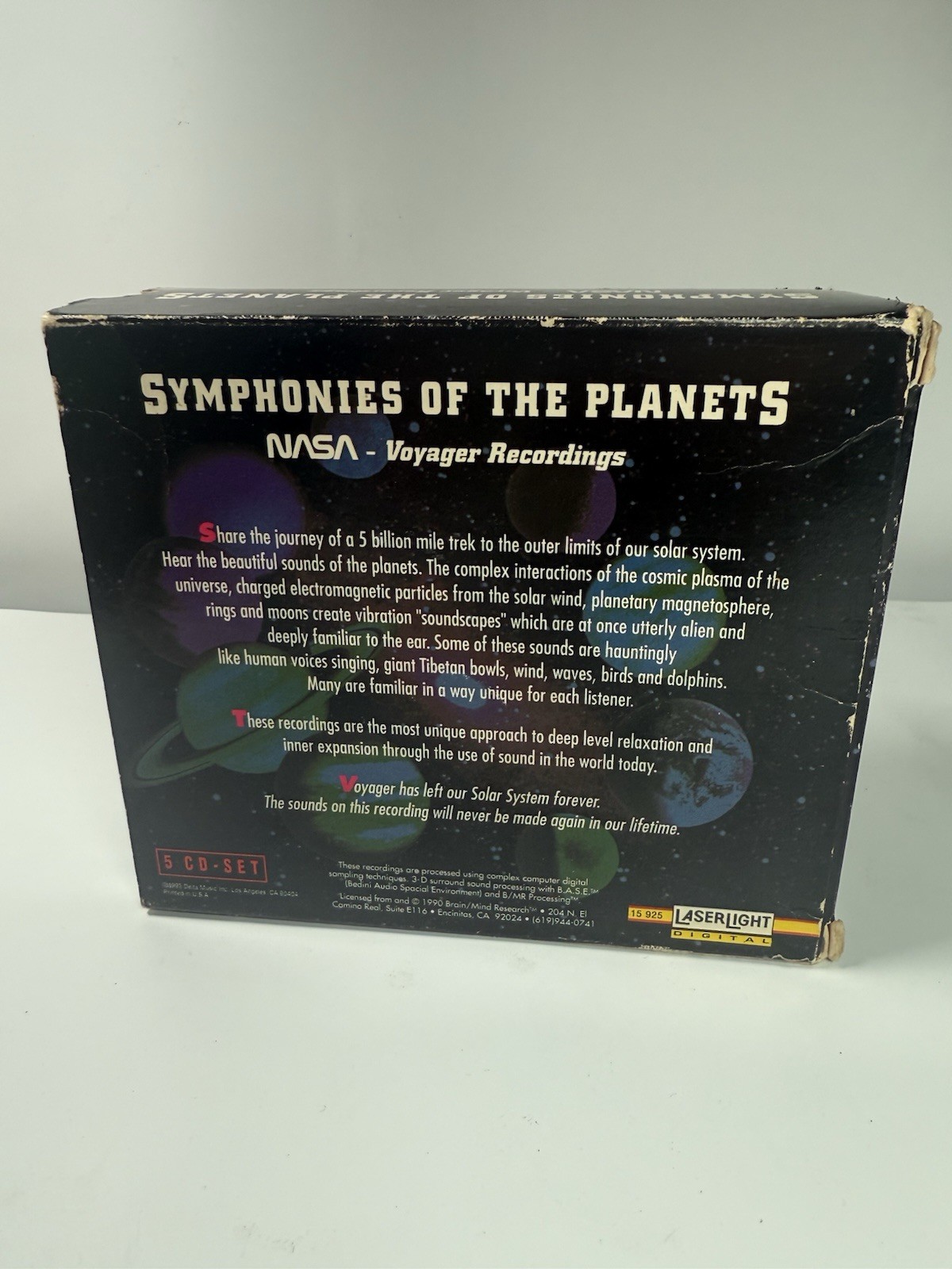 Symphonies Of The Planets (NASA Voyager Recordings) 5xCD Box Set