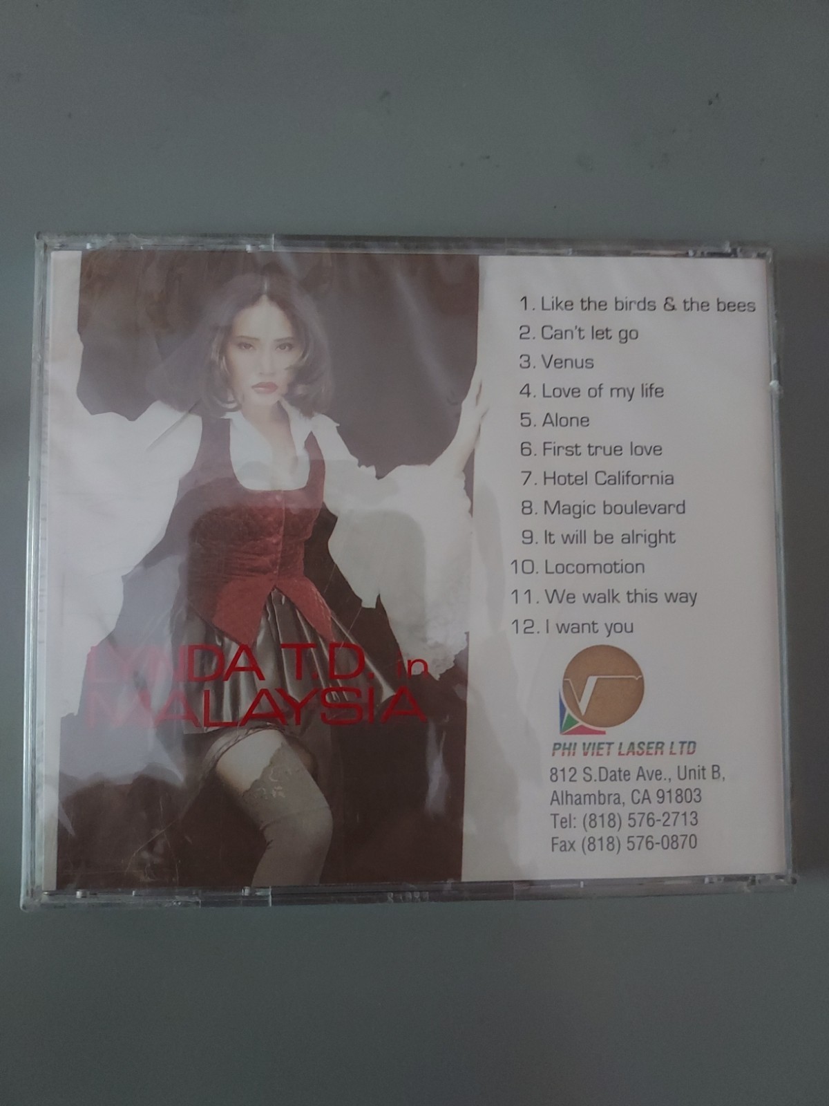 Lynda Trang Dai in Malaysia Lynda T.D. in Malaysia CD Rare Brand New Unopened