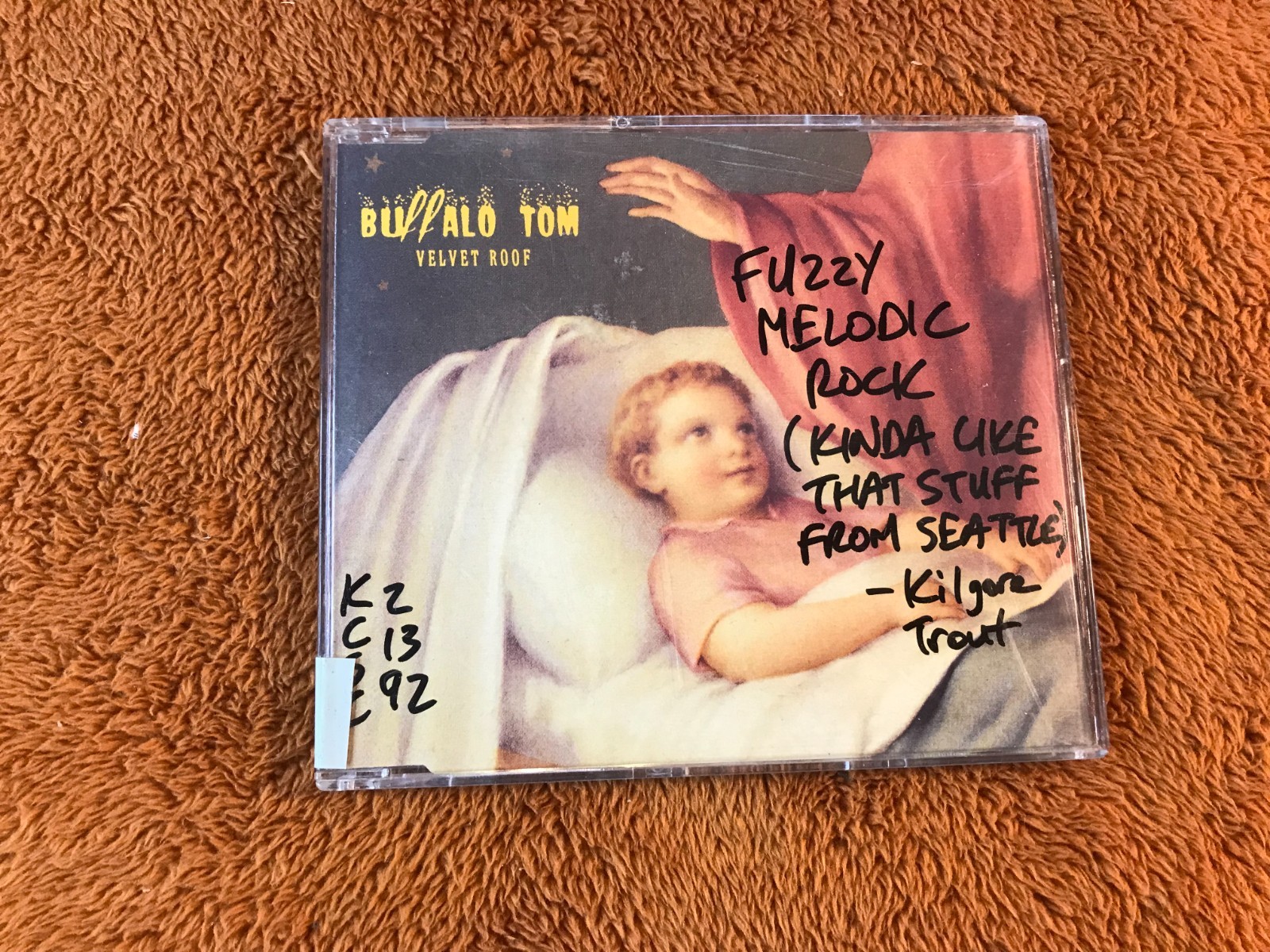BUFFALO TOM VELVET ROOF MUSIC CD SINGLE 4 TRACKS SITUATION TWO ENGLAND 1992