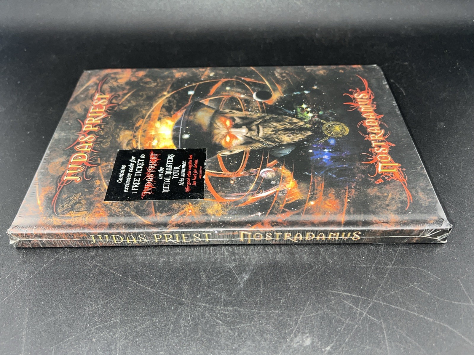 JUDAS PRIEST Nostradamus (Limited Ed.) 2 CDs Hardcover Book 2008 NEW SEALED