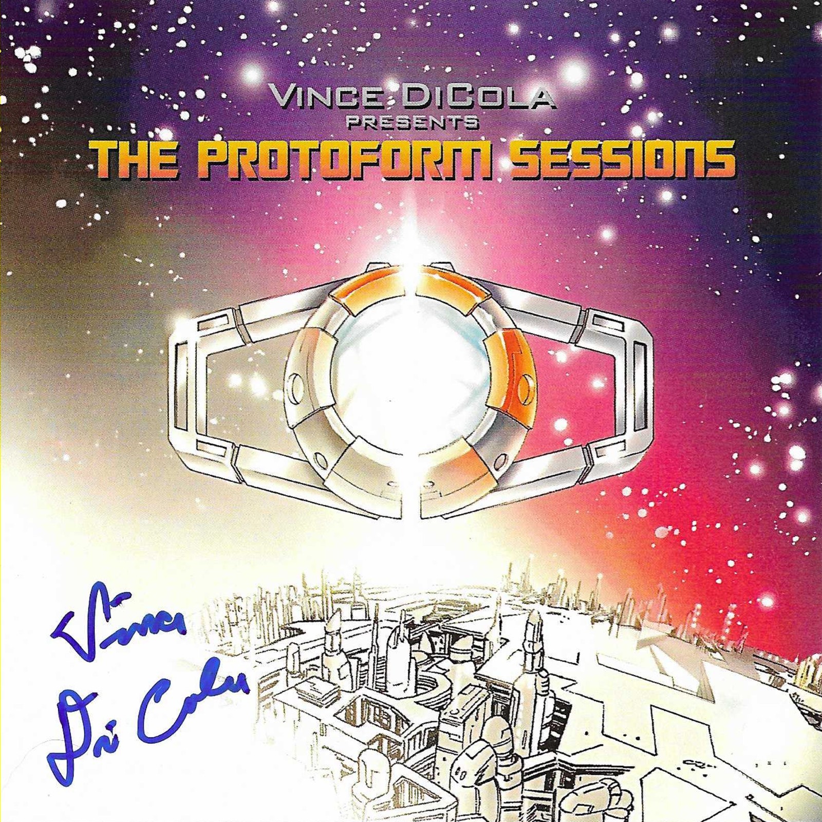 Vince DiCola – The Protoform Sessions Audio CD w/ Limited Edition Signed Insert
