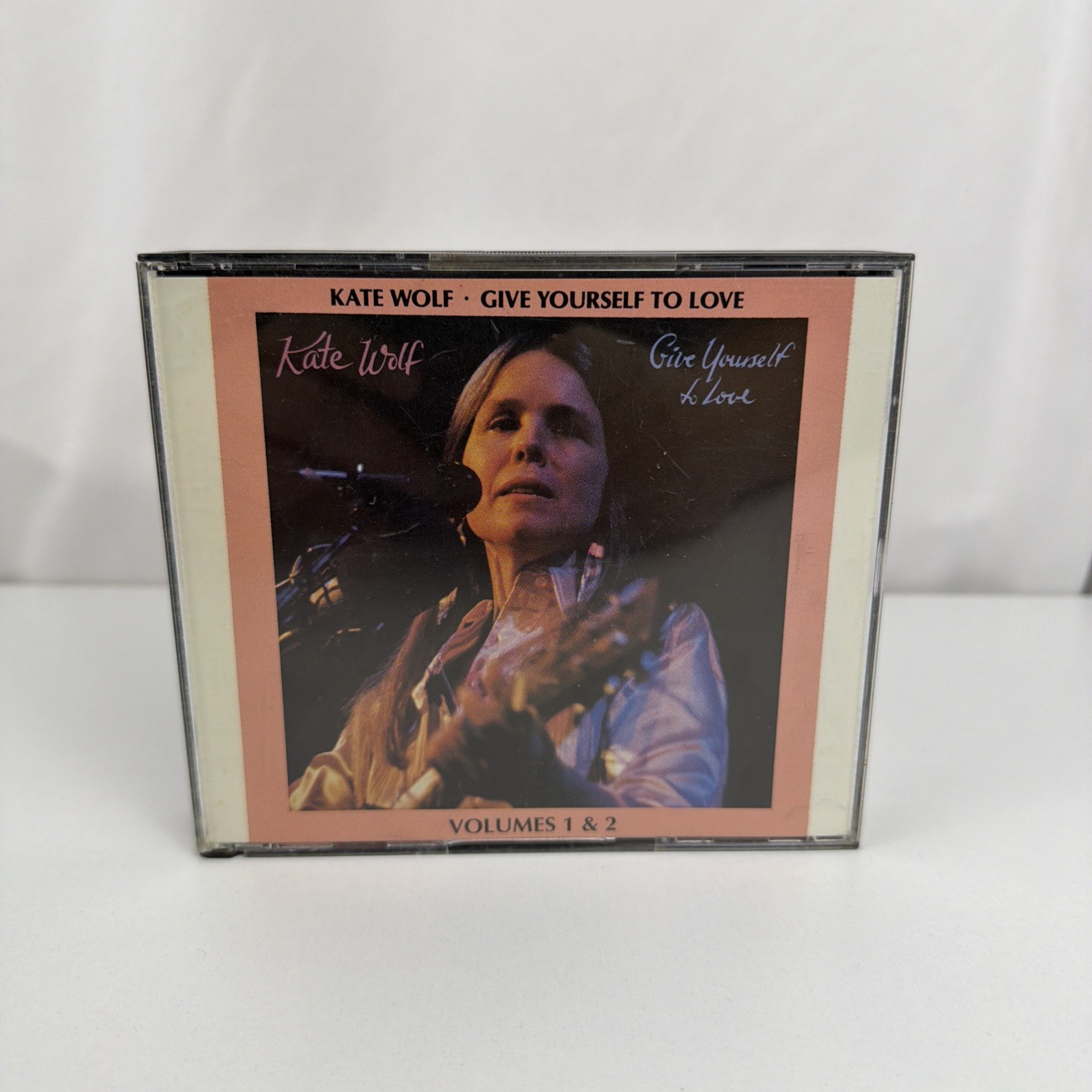 Kate Wolf Give Yourself To Love Live Volumes 1 & 2 Rhino R2 71483 2-CD Set Folk