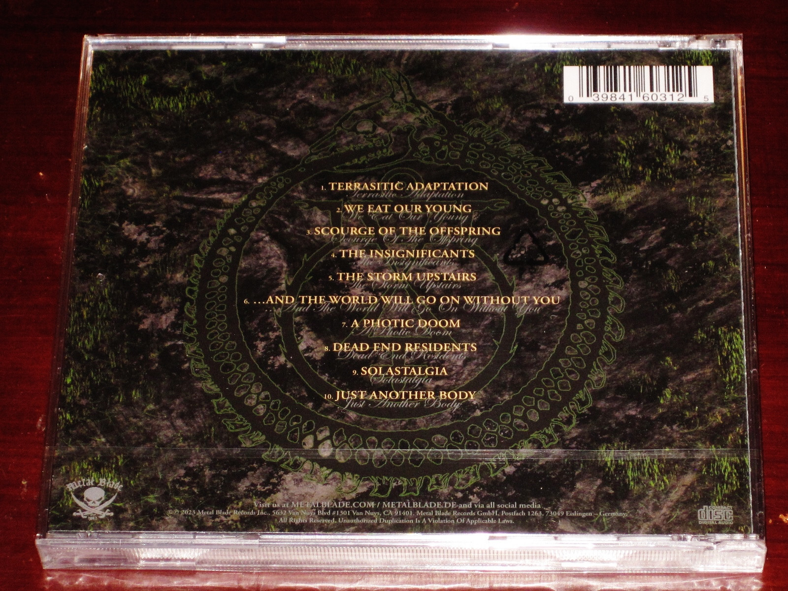 Cattle Decapitation: Terrasite CD 2023 Metal Blade Records EU 3984-16031-2 NEW