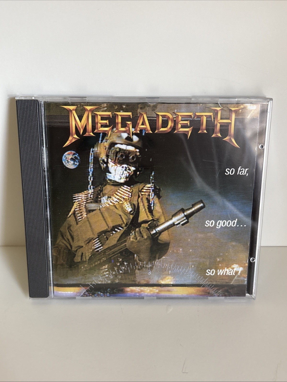 So Far So Good So What by Megadeth (CD, 1988) Capitol Records Reconditioned Disc