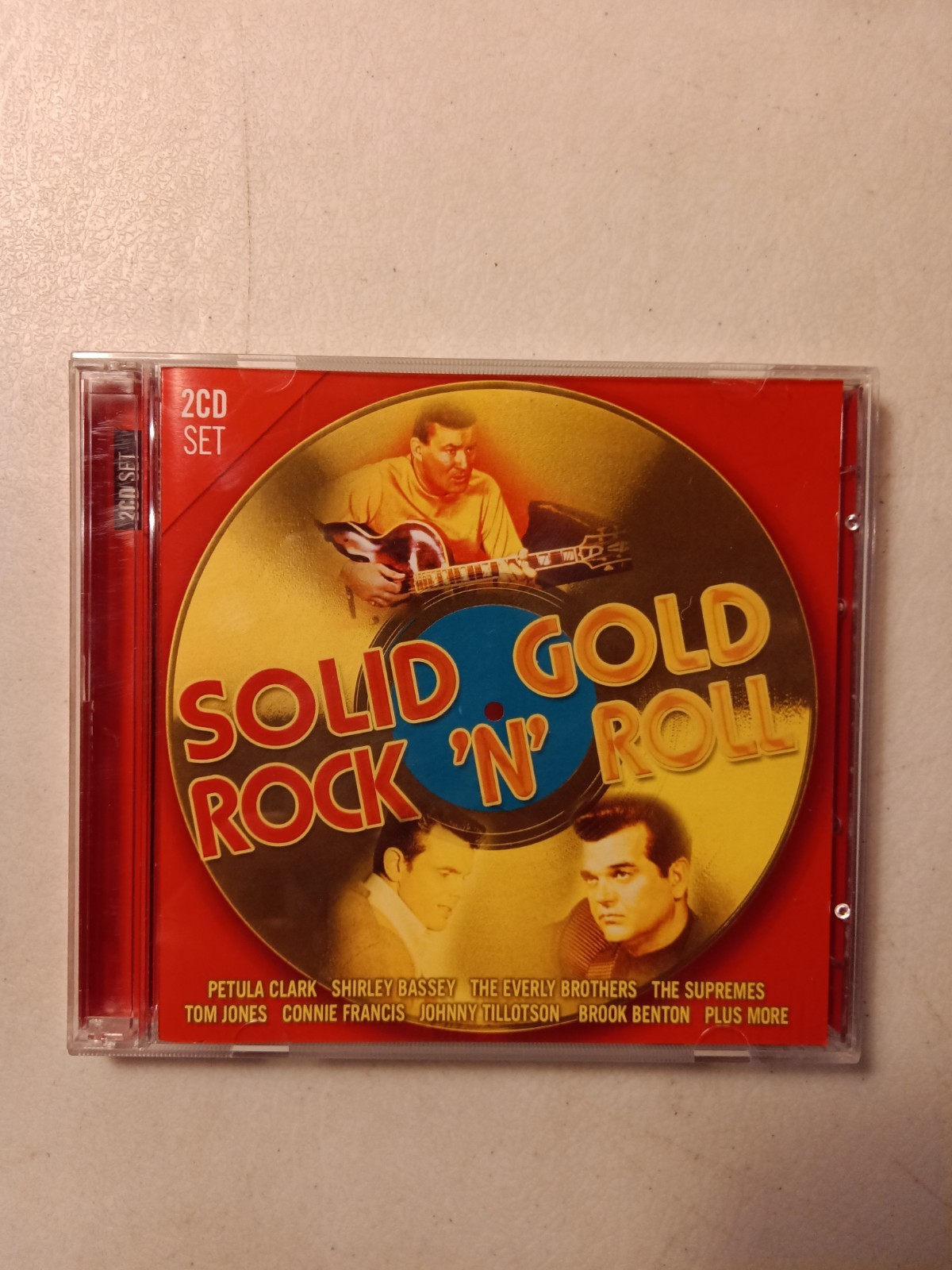 SOLID GOLD ROCK N ROLL Various Artists (CD, 2008, CD LlKE NEW Low Flat Shipping