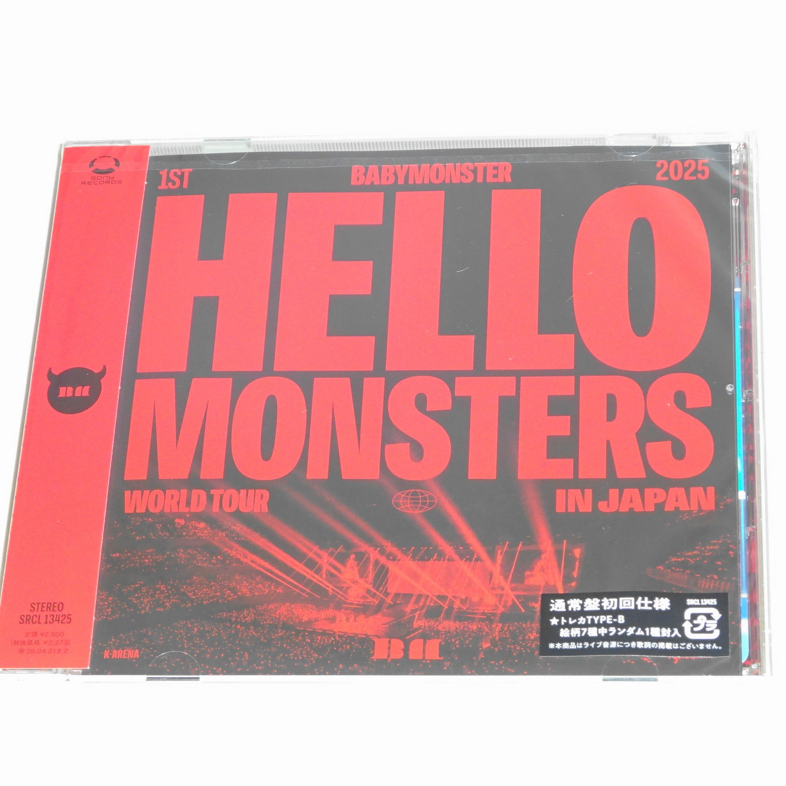 BABYMONSTER 1ST WORLD TOUR IN JAPAN 2025.04.13 K-ARENA YOKOHAMA Standard edition
