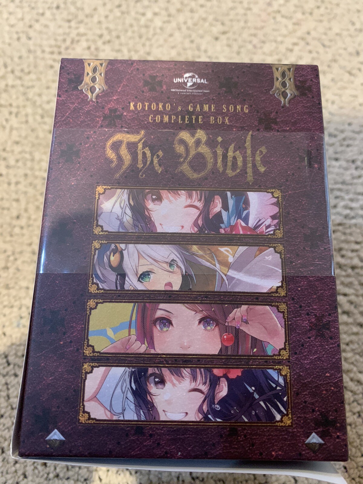 KOTOKO’s GAME SONG COMPLETE BOX “The Bible” Soundtrack Ost Anime Cd Set