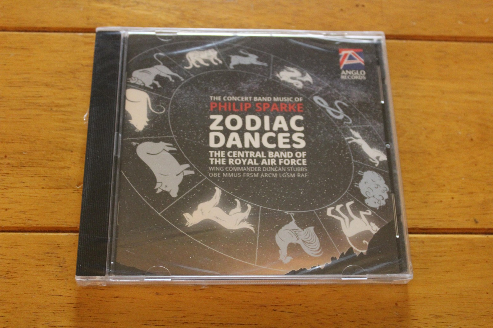 Philip Sparke CD Zodiac Dances Central Band RAF Classical Anglo Sealed