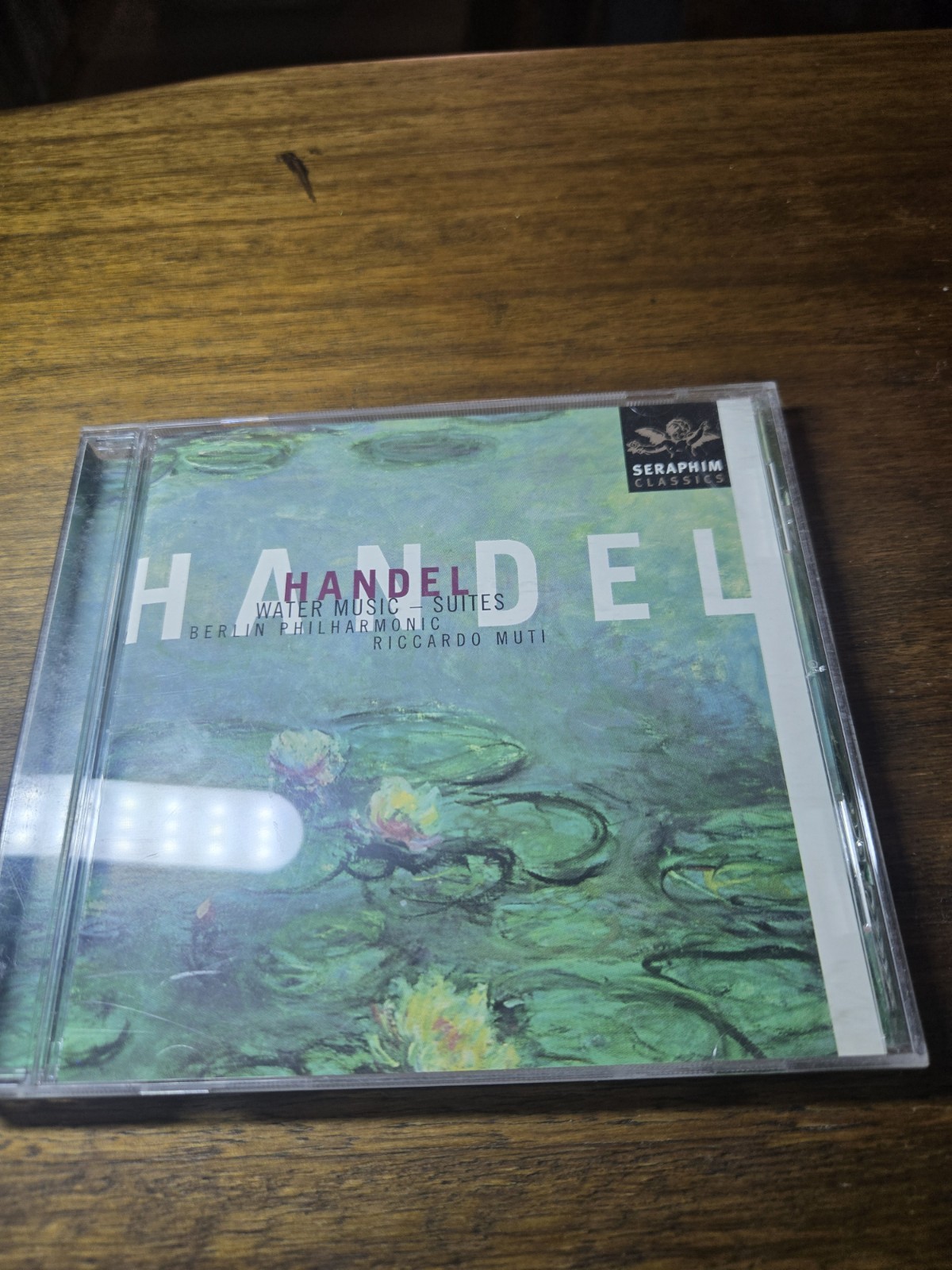 Handel: Water Music Suites – Riccardo Muti, Berlin Philharmonic CD EMI 59 min.