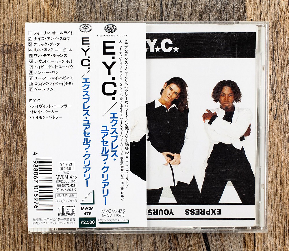 E.Y.C. – Express Yourself Clearly [CD Japan 1994] VG+/NM