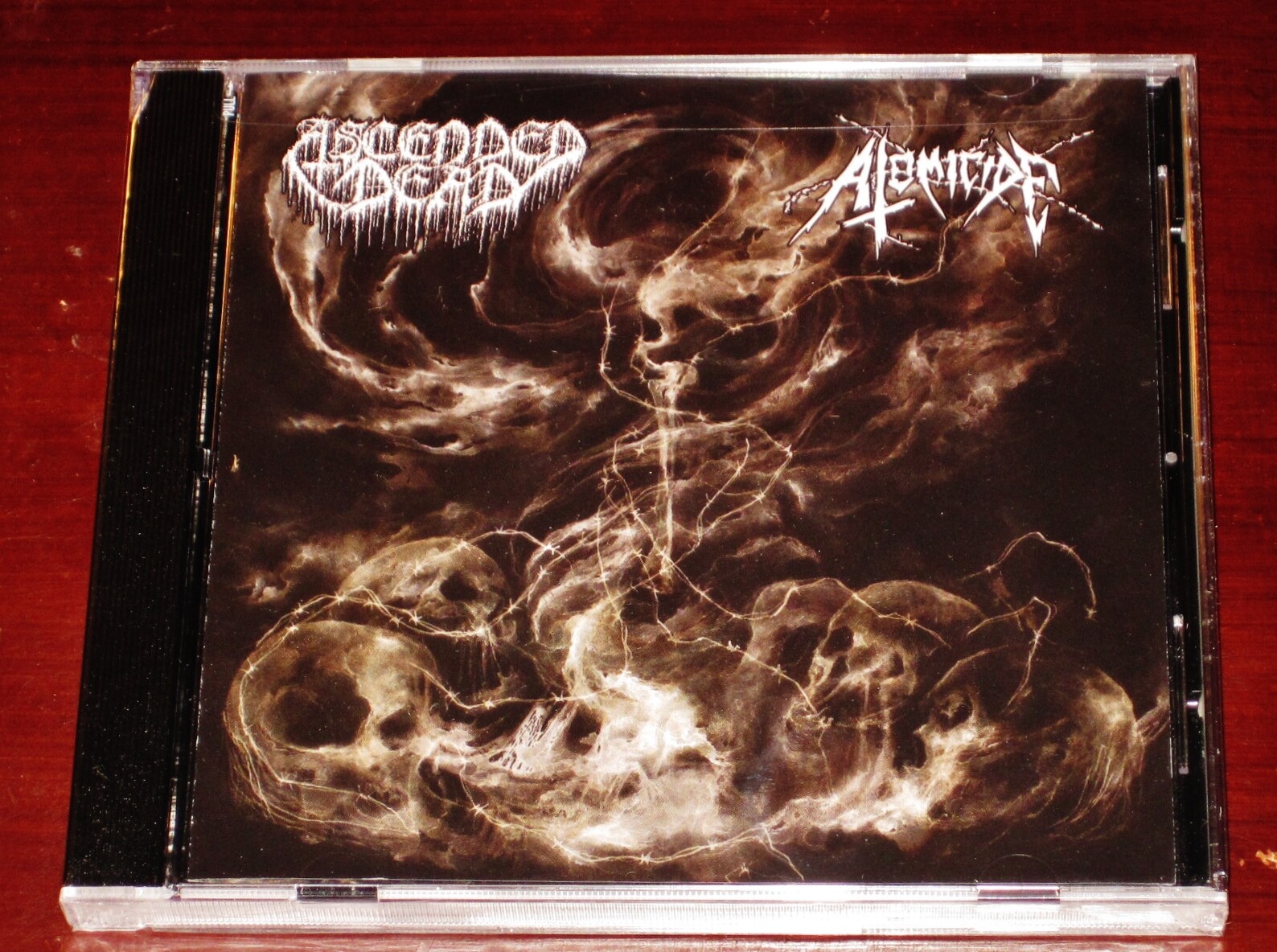 Ascended Dead / Atomicide: Split CD 2021 Dark Descent Records USA DDR259CD NEW
