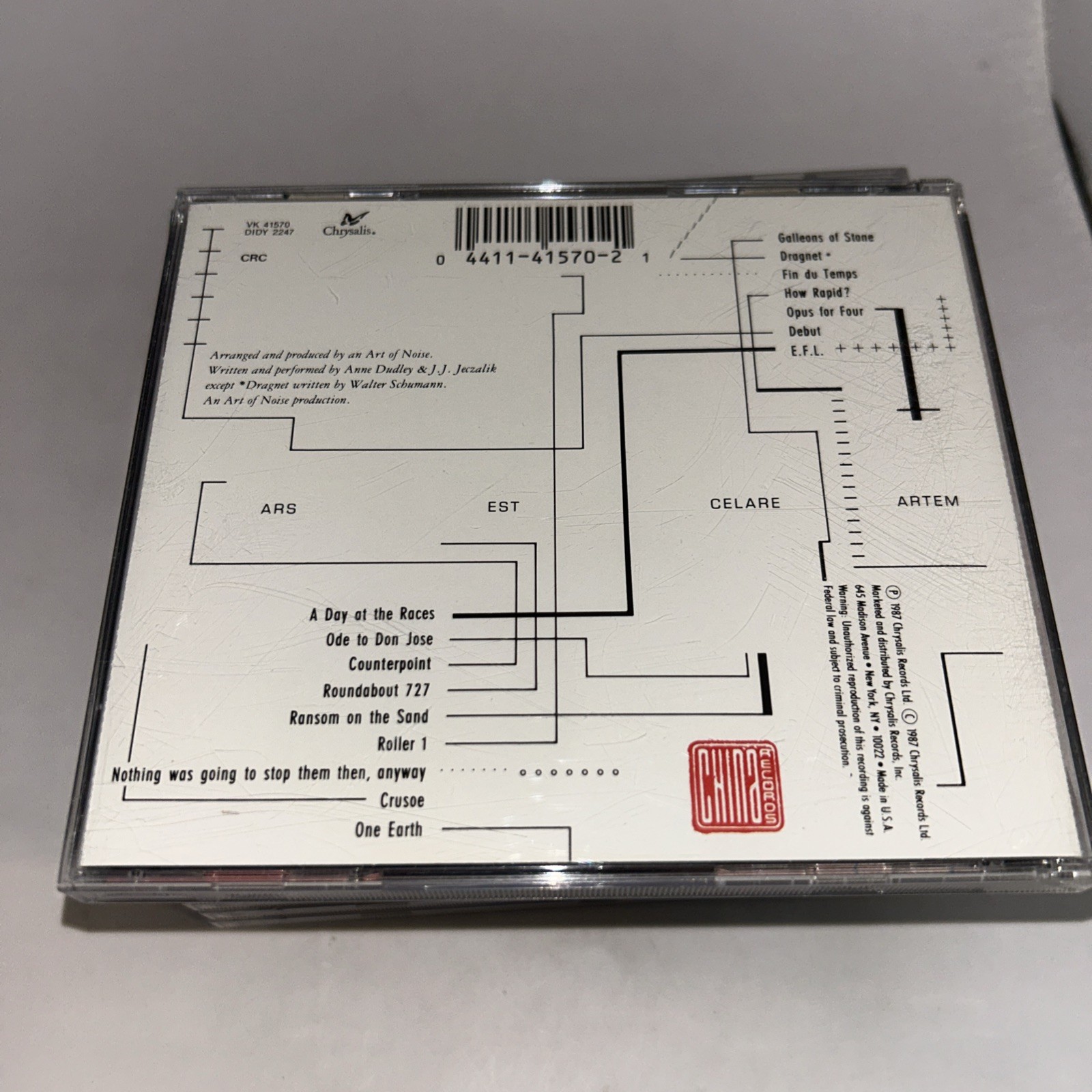 THE ART OF NOISE Re-Works Daft In No Sense Nonsense Below The Waste Drum & Bass