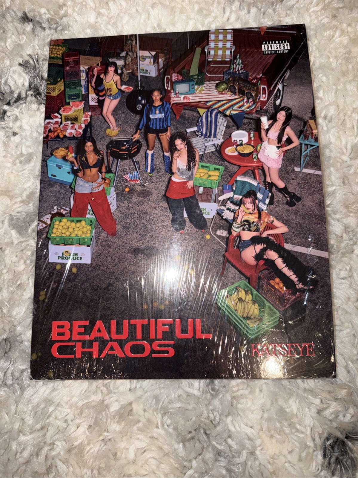 Katseye – BEAUTIFUL CHAOS [Beautiful Version] [New CD] Explicit New Sealed