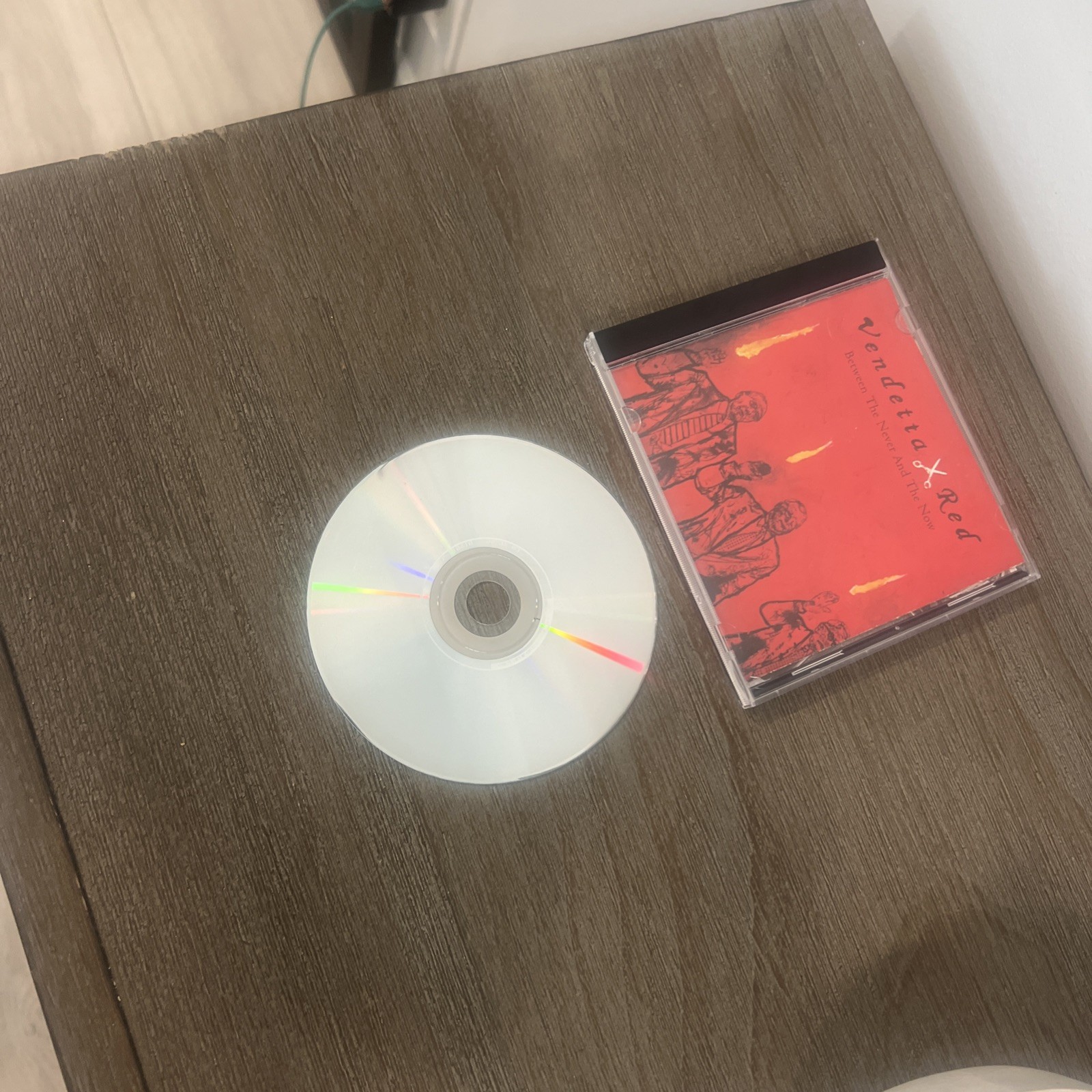 Between the Never & the NOW by Vendetta Red (CD, 2003) No Back Cover Art