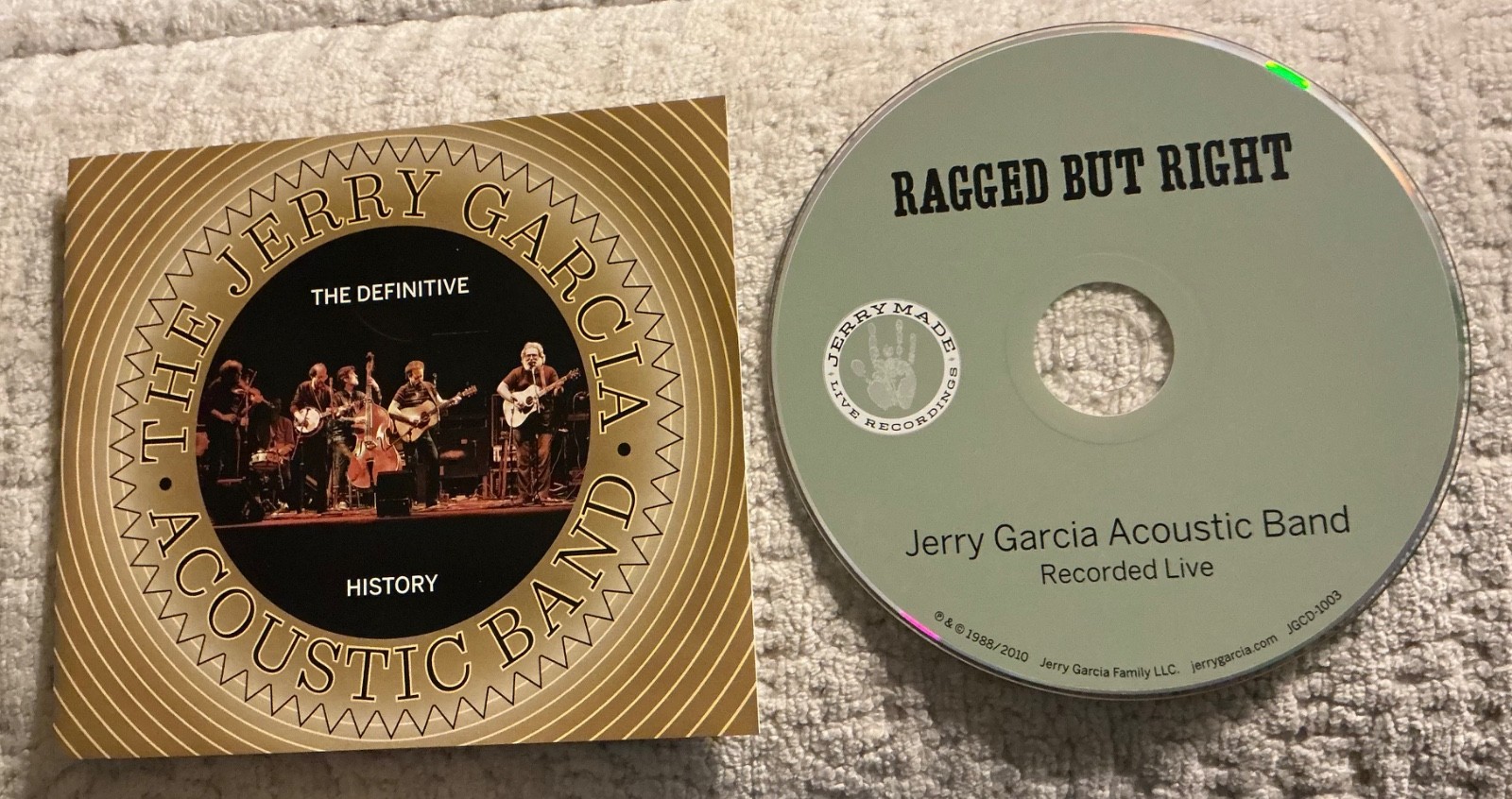 Jerry Garcia Acoustic Band-Ragged But Right CD