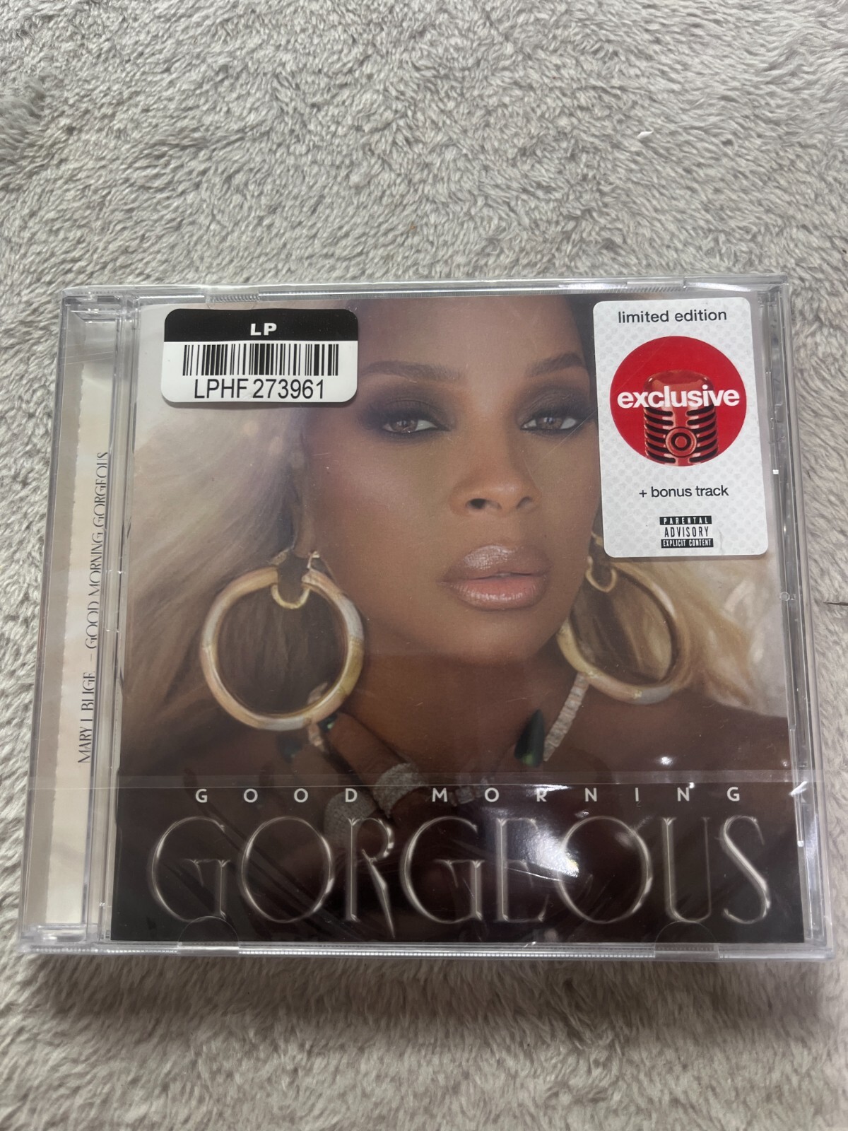 MARY J. BLIGE CD- GOOD MORNING GORGEOUS – TARGET EXCLUSIVE SEALED
