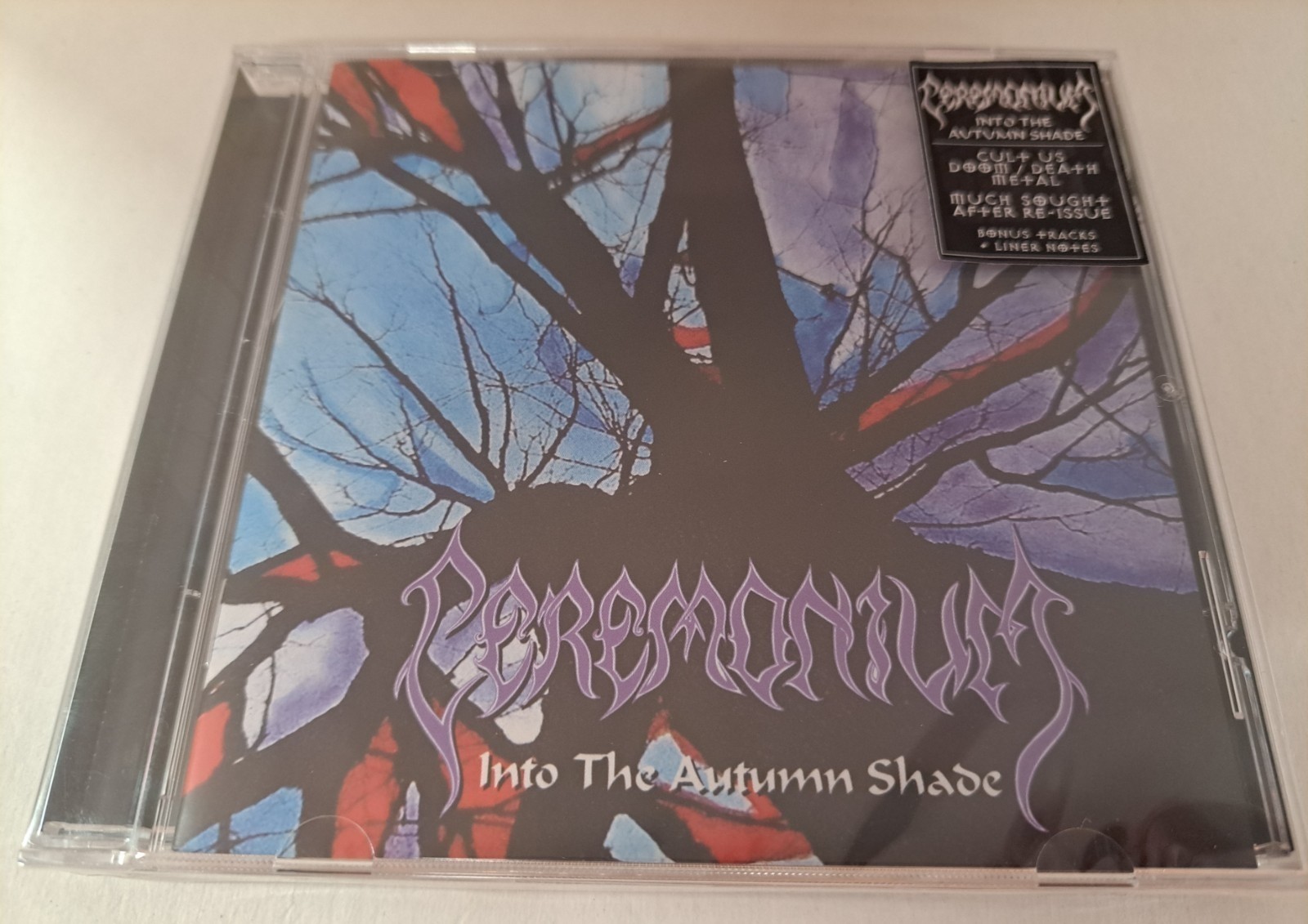 Ceremonium Into The Autumn Shade New CD Reissue USA Doom Metal Death Metal