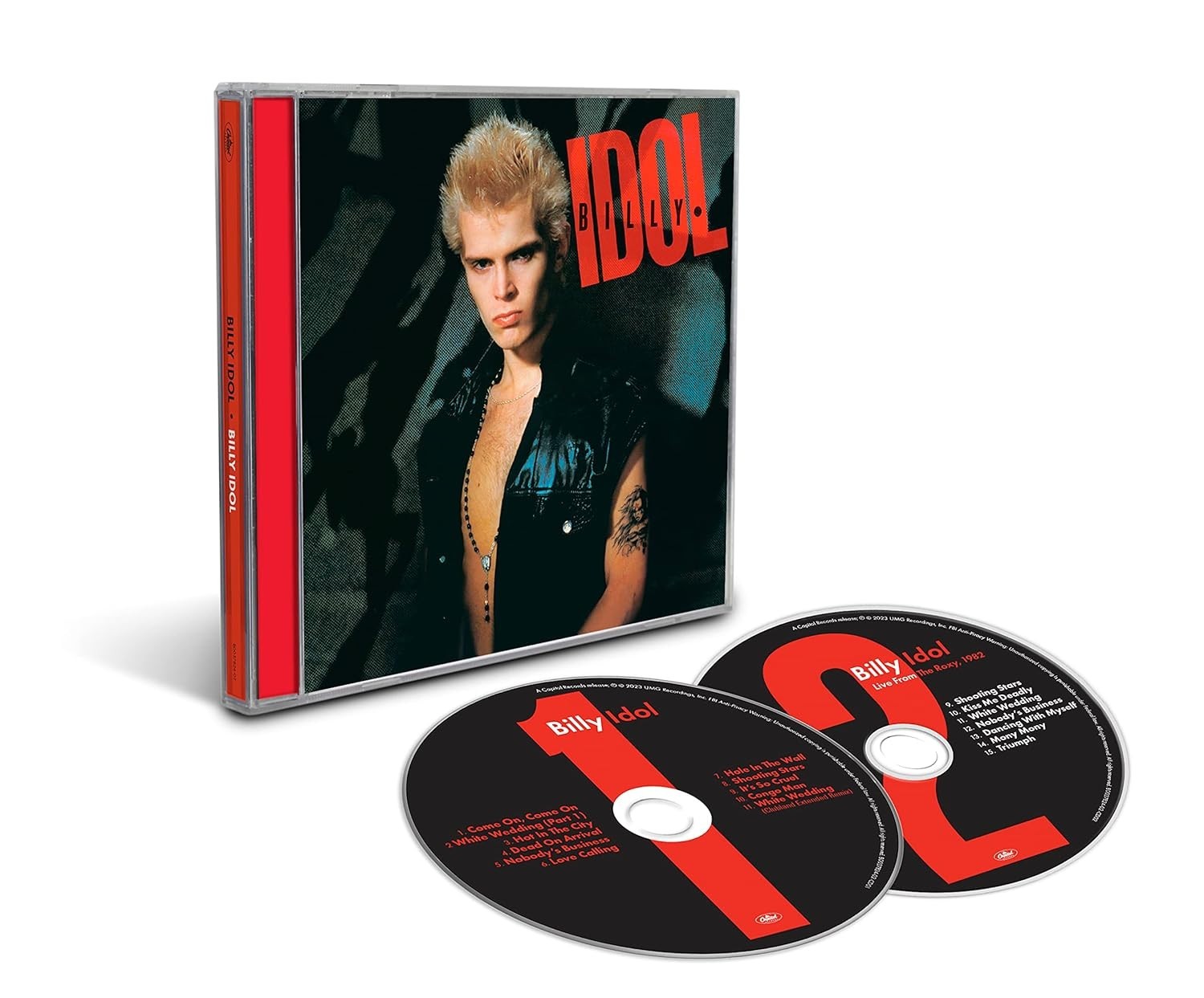 Billy Idol – Billy Idol 2 CD Set – Expanded Edition – NEW