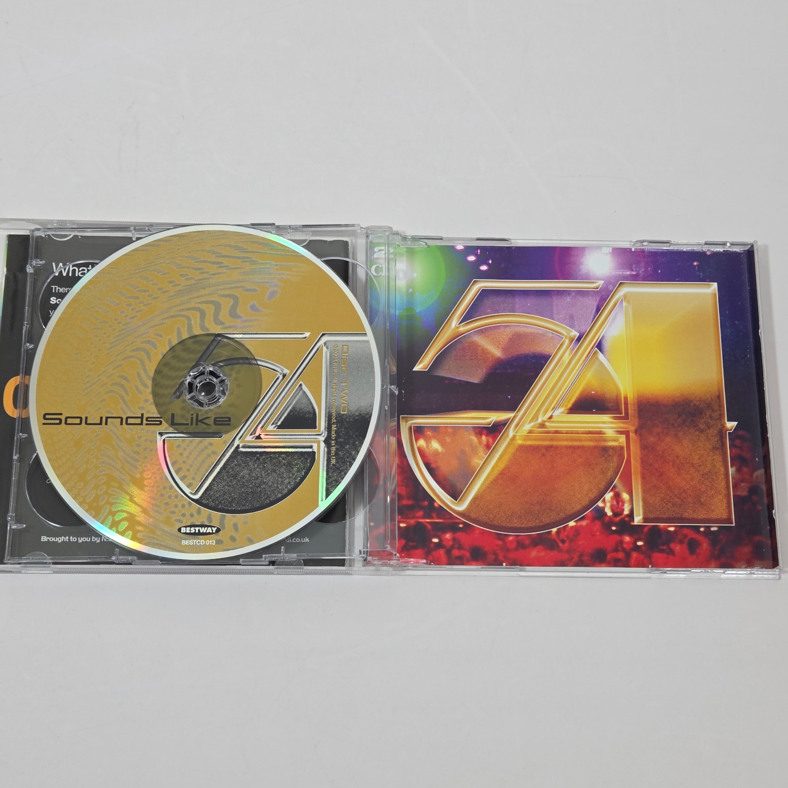 Sounds Like Studio 54 NYC 2 CD Set RARE 2004 UK 1970s Disco Funk Soul Dance
