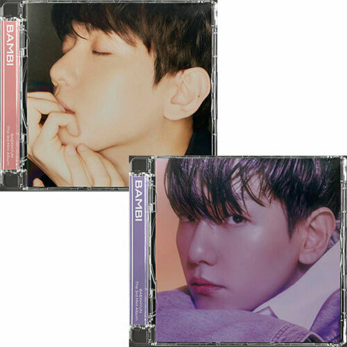 EXO BAEKHYUN [BAMBI] 3rd Mini Album JEWEL 2 Ver SET 2CD+2 Booklet+2 Paper+4 Card
