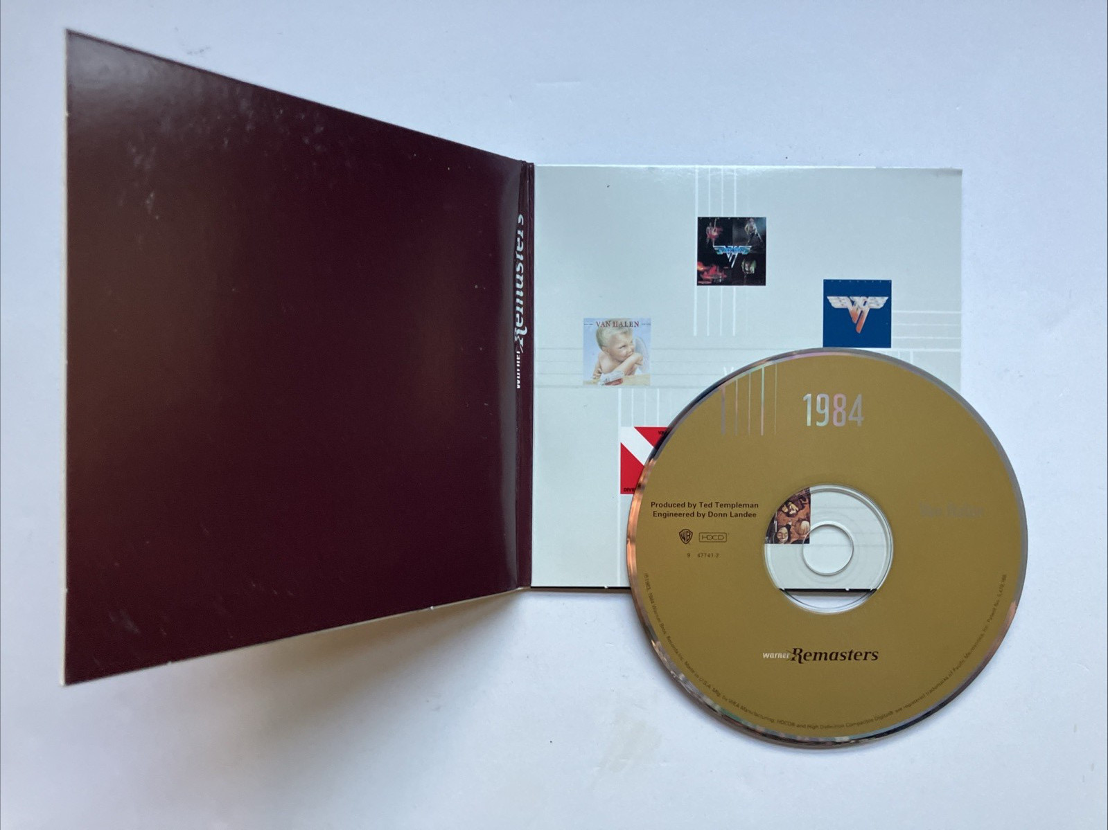 Van Halen 1984 HDCD Mini Lp Cd w Gatefold Rare Walmart Exclusive David Lee Roth